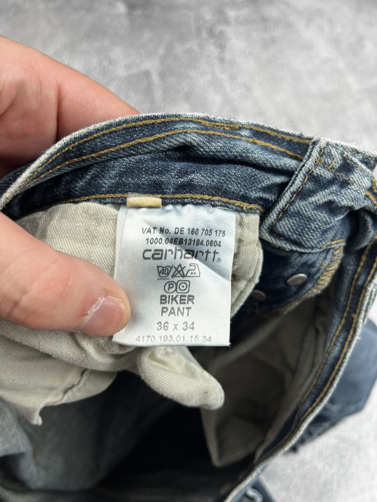 Carhartt × Carhartt Wip × Vintage Carhartt bike pants vintage size 36/34 Size US 36 / EU 52 - 10 Thumbnail