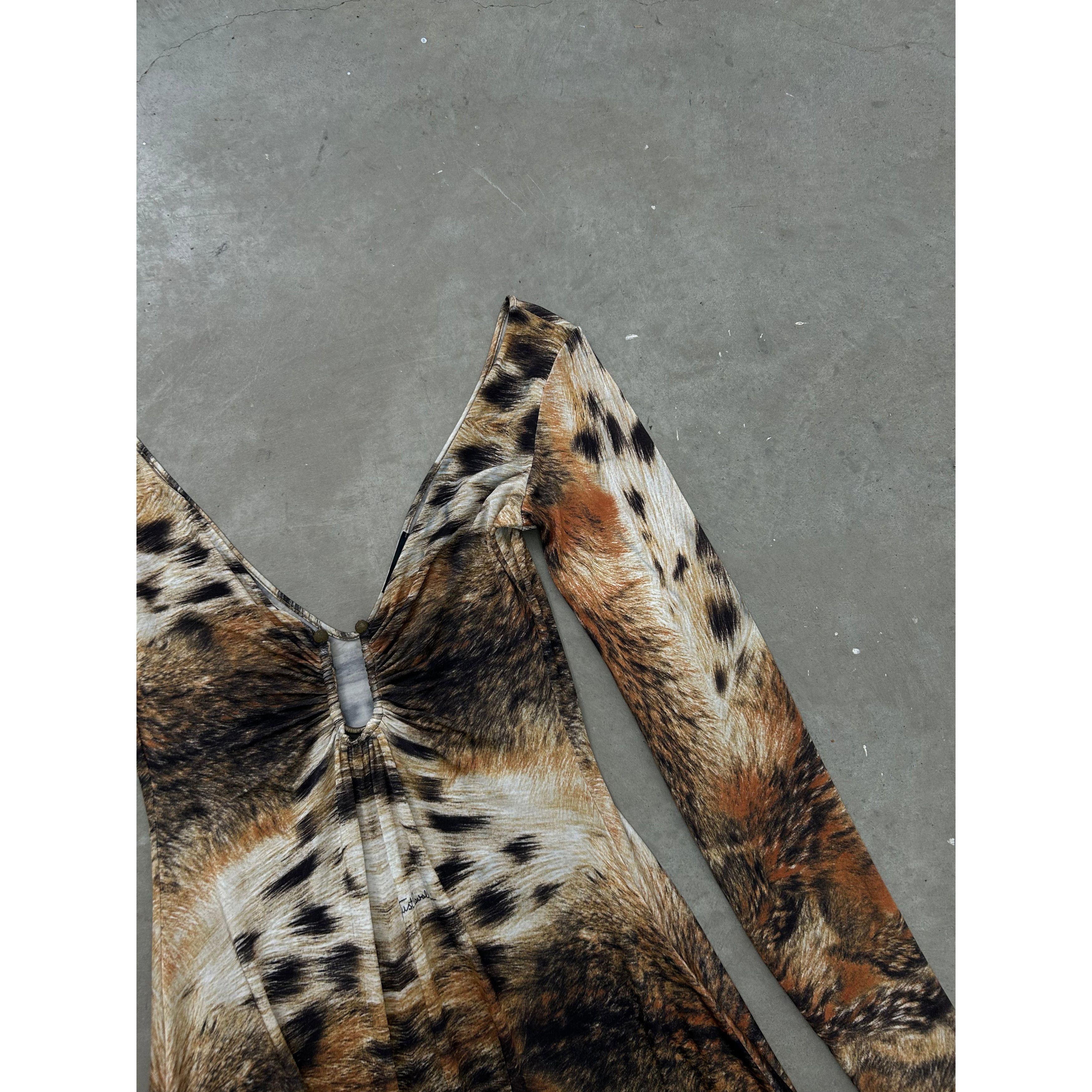 Just Cavalli Just Cavalli 2000's Animal Print Dress Size M / US 6-8 / IT 42-44 - 7 Thumbnail