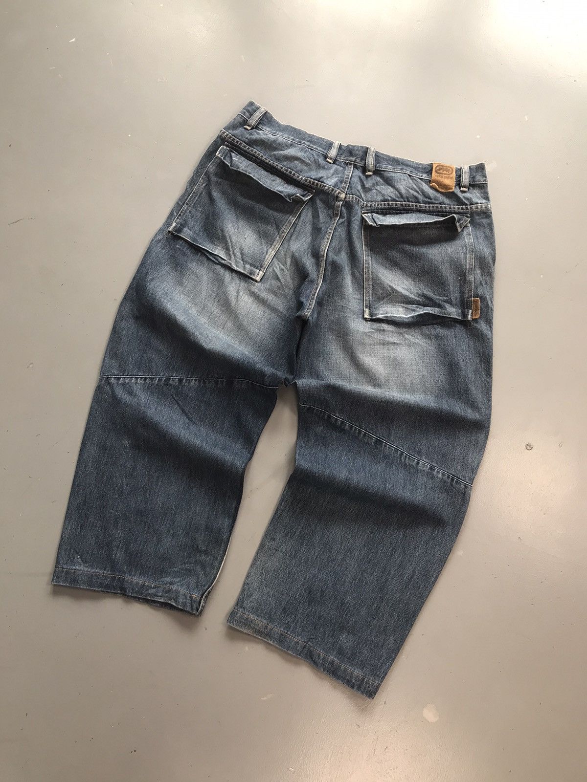 Ecko Unltd. × Southpole × Vintage Rare Vintage Ecko UNLTD big pocket baggy fit denim Size US 41 - 9 Thumbnail