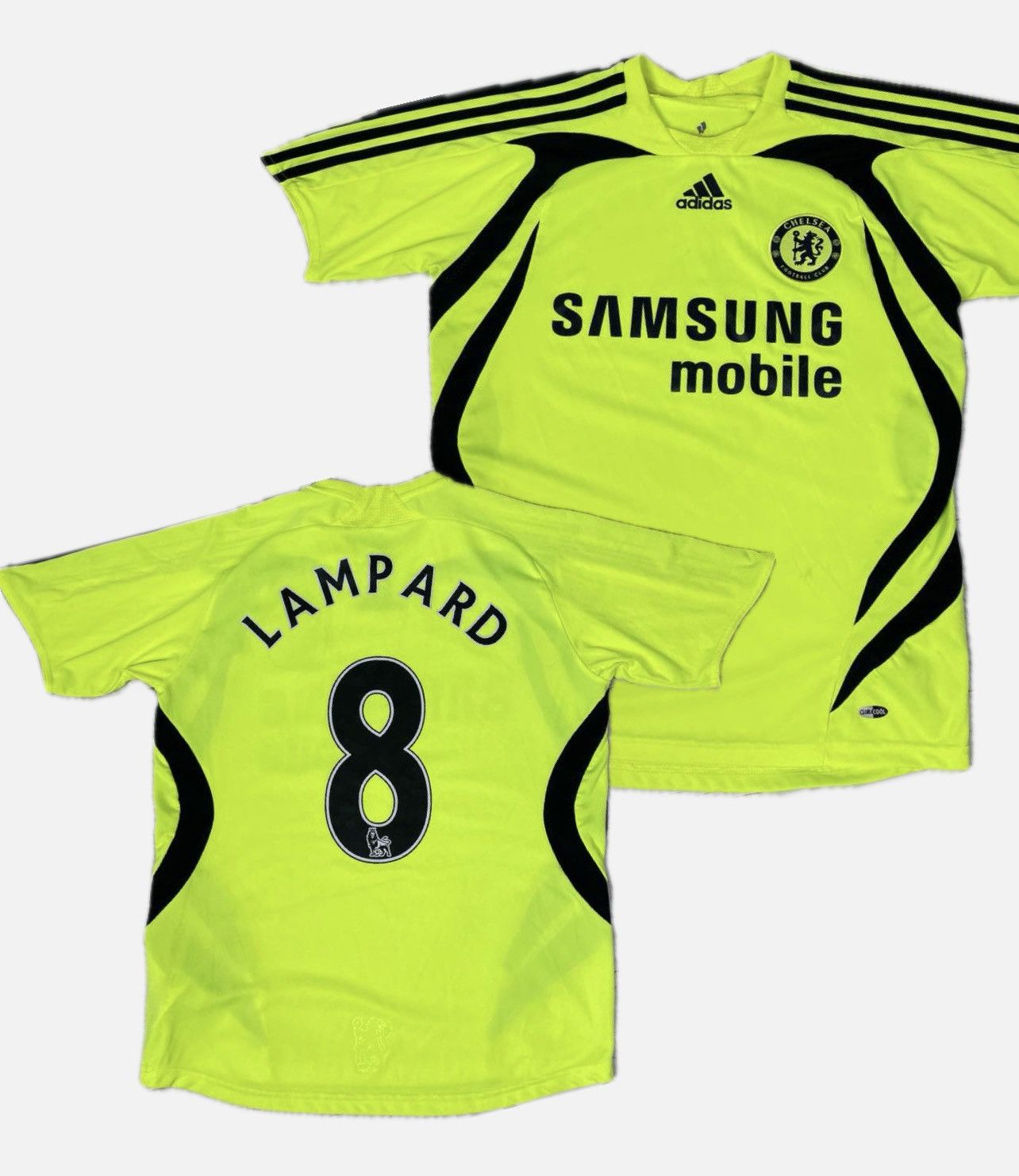Adidas Adidas Chelsea 2007 2008 Lampard #8 Away Shirt Jersey Size US S / EU 44-46 / 1 - 1 Thumbnail