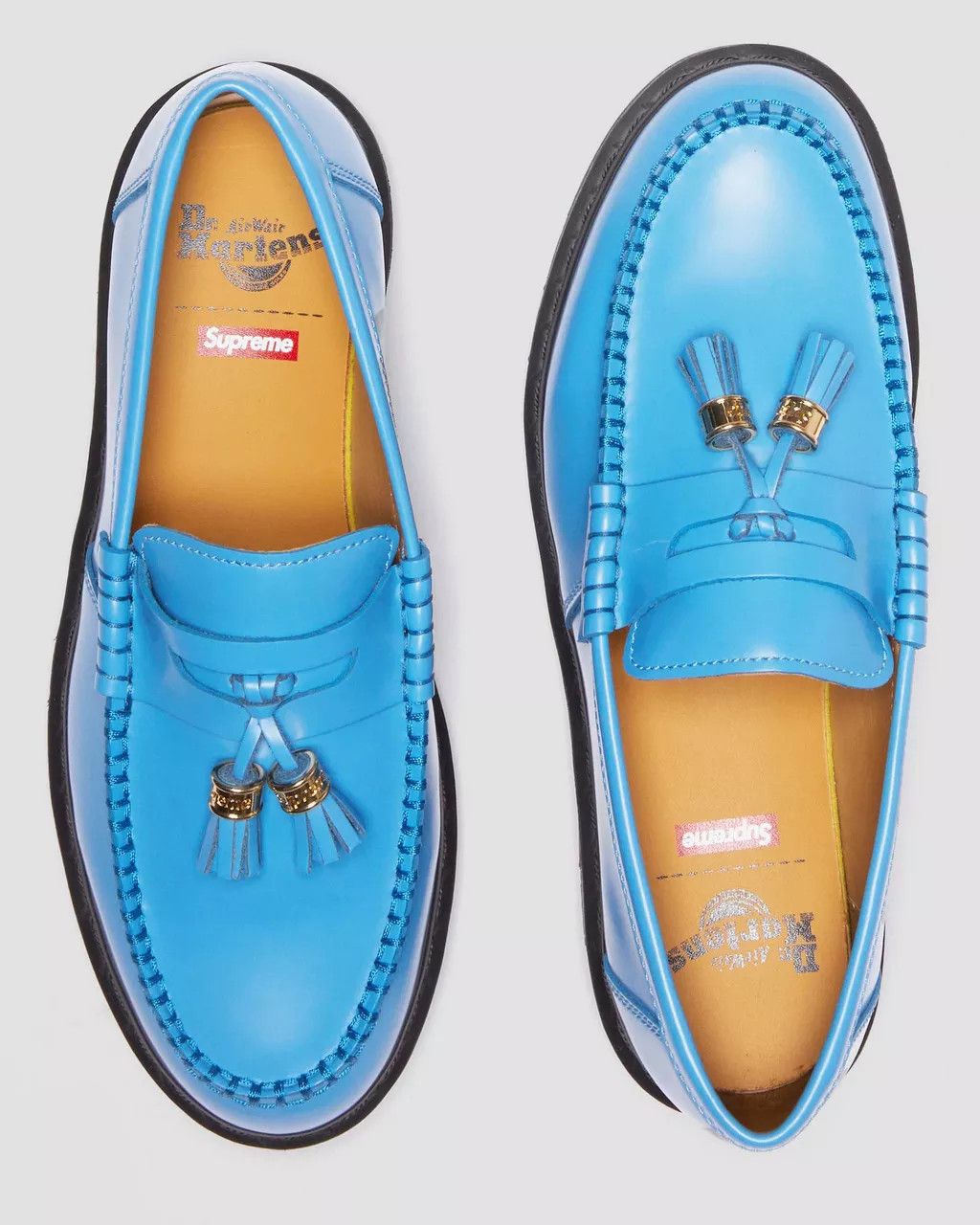 Dr. Martens × Supreme o1tko10426 Passed Loafers in Light Blue Size US 10 / EU 43 - 6 Thumbnail