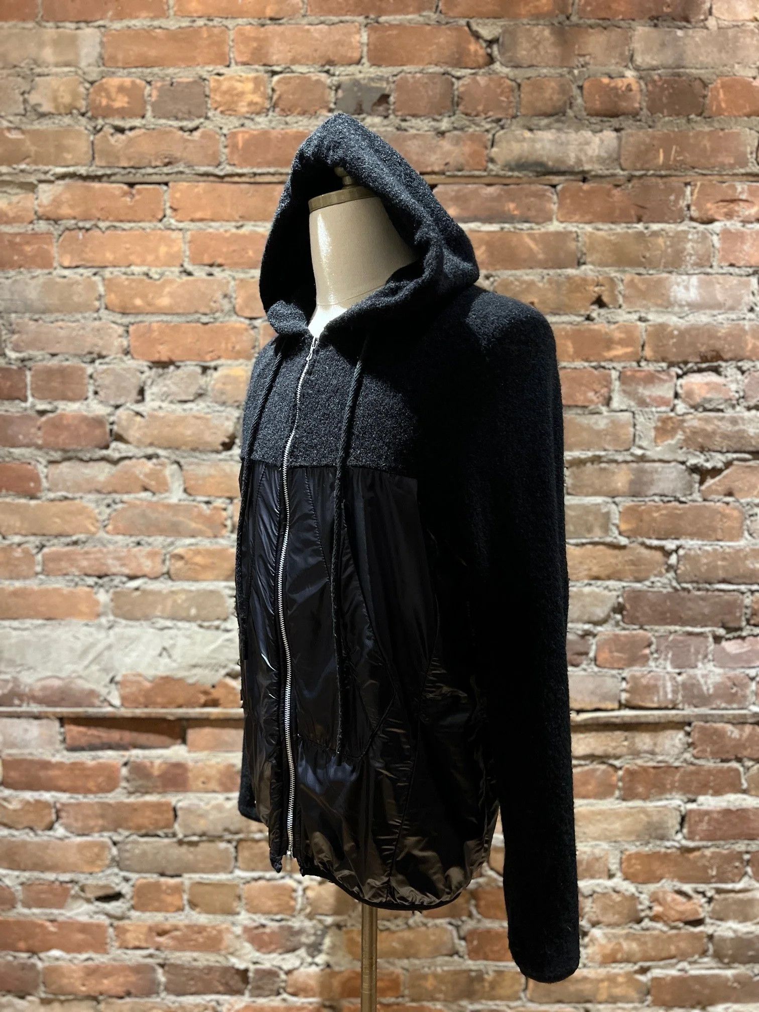 Julius Julius_7 – “Neuromantika” Hybrid Hooded Jacket Size US S / EU 44-46 / 1 - 2 Thumbnail