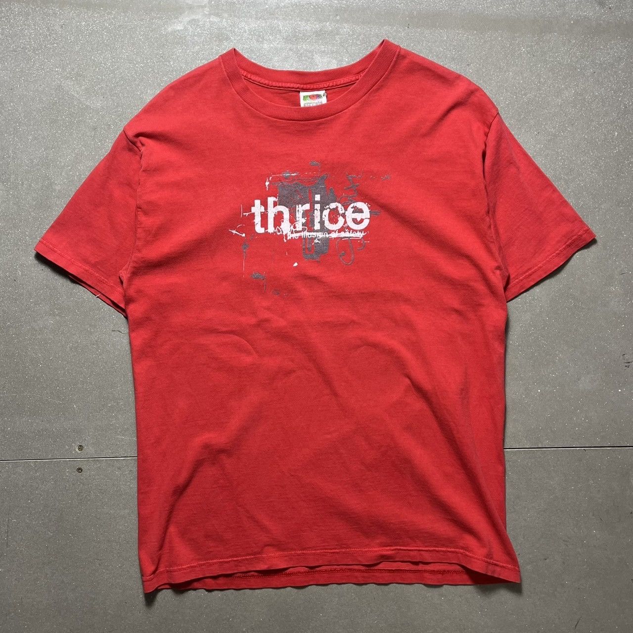 Band Tees × Vintage Thrice Illusion of Safety T-Shirt Y2K Size US L / EU 52-54 / 3 - 1 Thumbnail