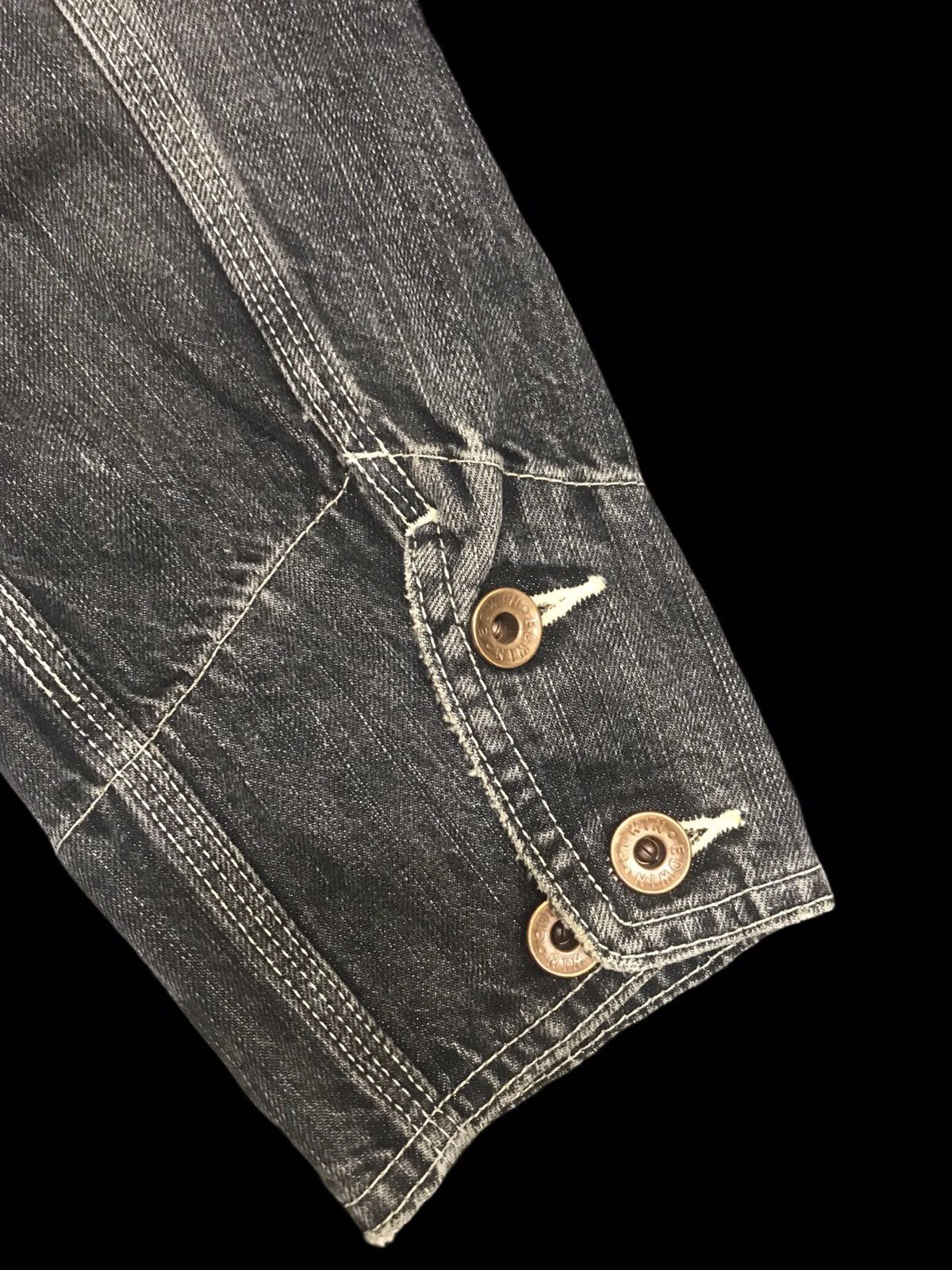 Edwin 💥ARCHIVAL💥VTG EDWIN BLACK WASH CHORE JACKET F361 Size US L / EU 52-54 / 3 - 15 Thumbnail