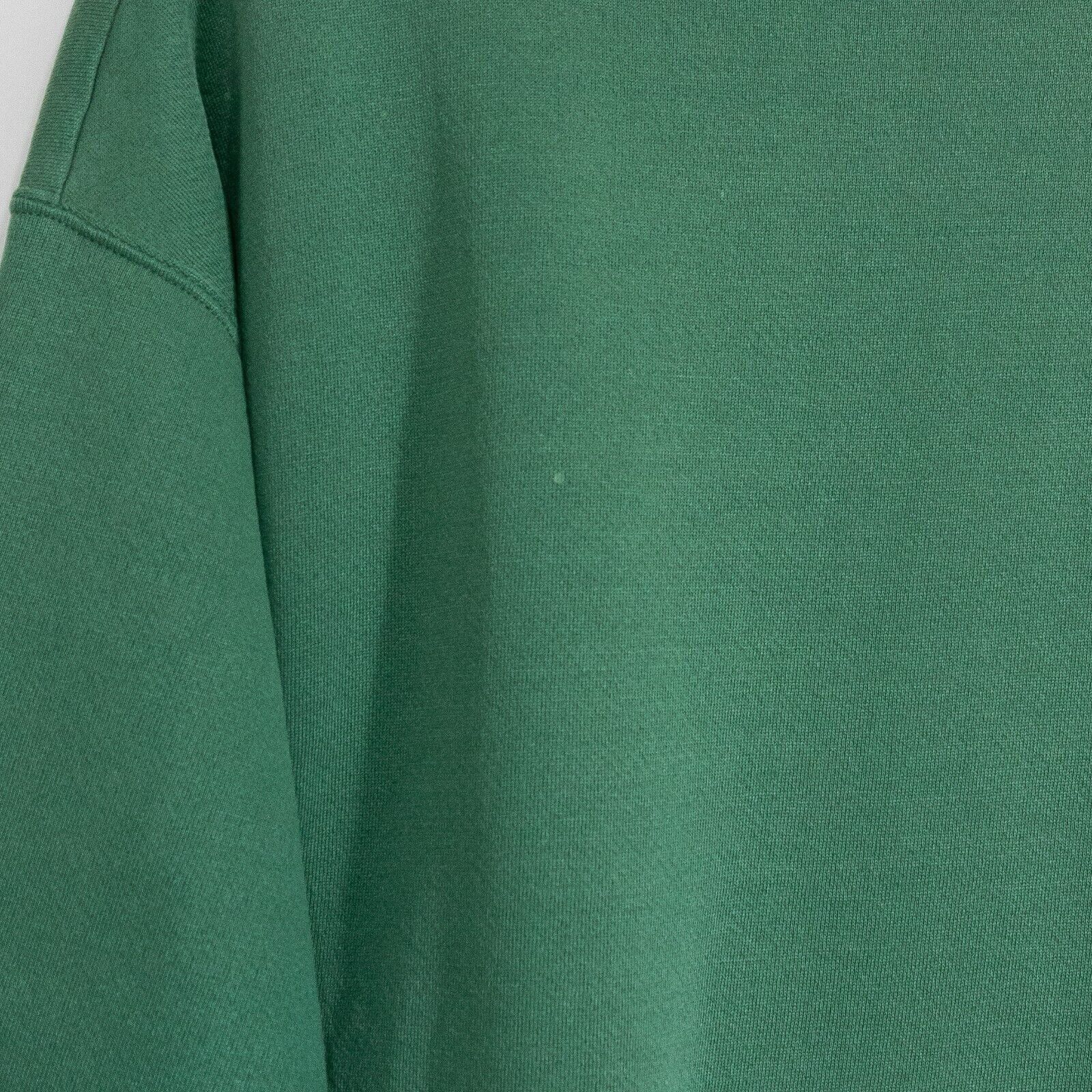 Vintage Vintage 90s Green Blank Sweatshirt XL - Faded Distressed Size US XL / EU 56 / 4 - 7 Thumbnail