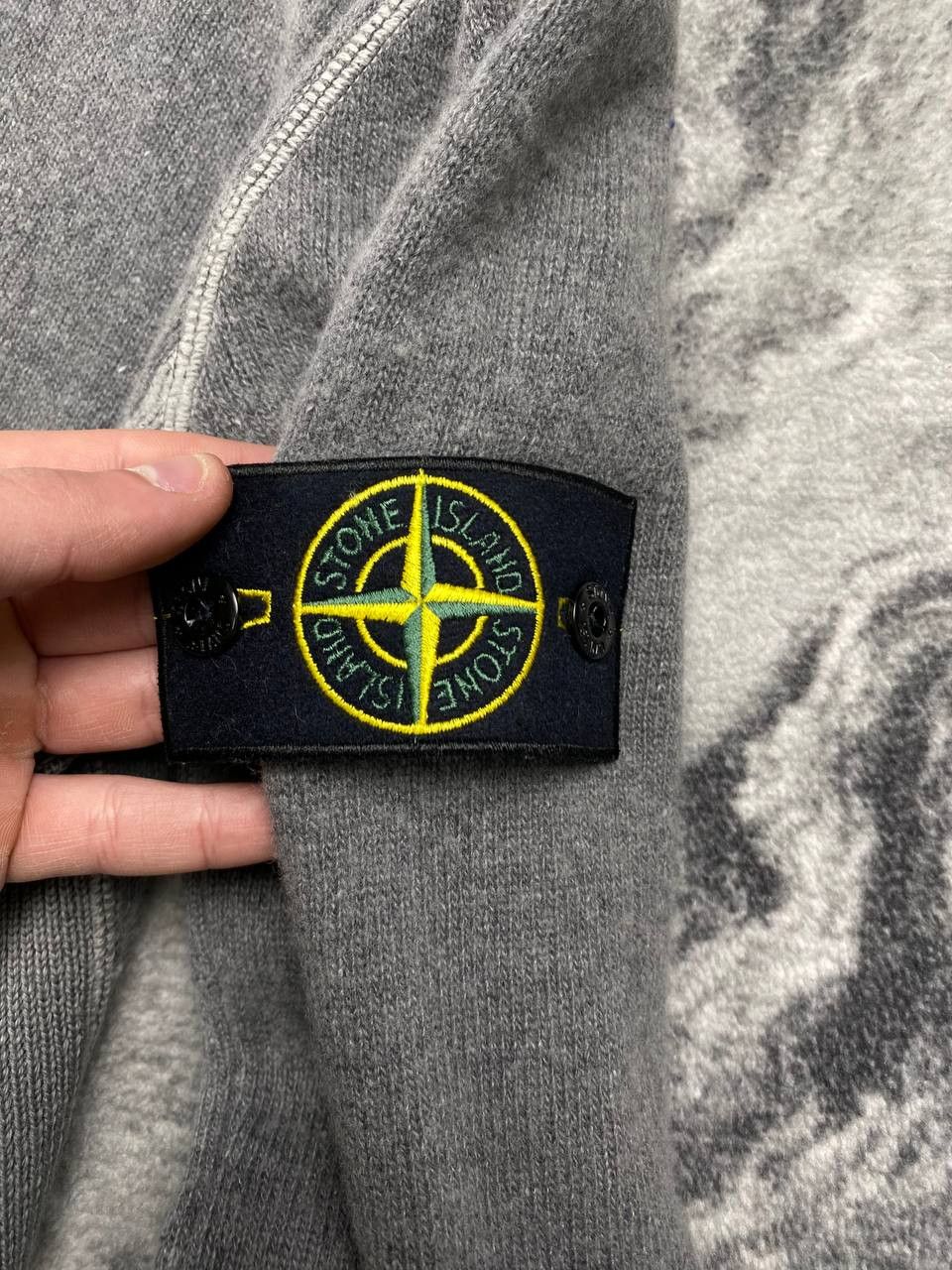 Stone Island Stone Island Knit Wool Cashmere Sweater Men Size L Gray Size US L / EU 52-54 / 3 - 6 Thumbnail