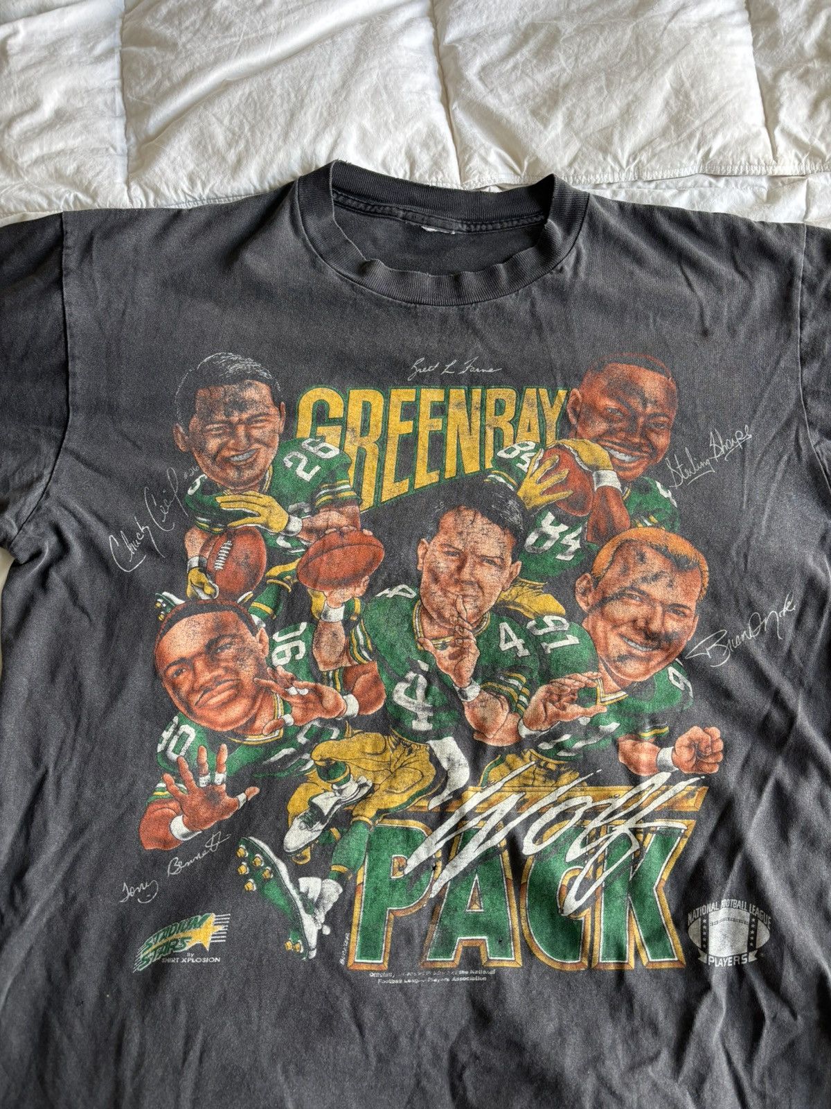 Other Vintage GreenBay Packers Tee Size US XL / EU 56 / 4 - 2 Thumbnail