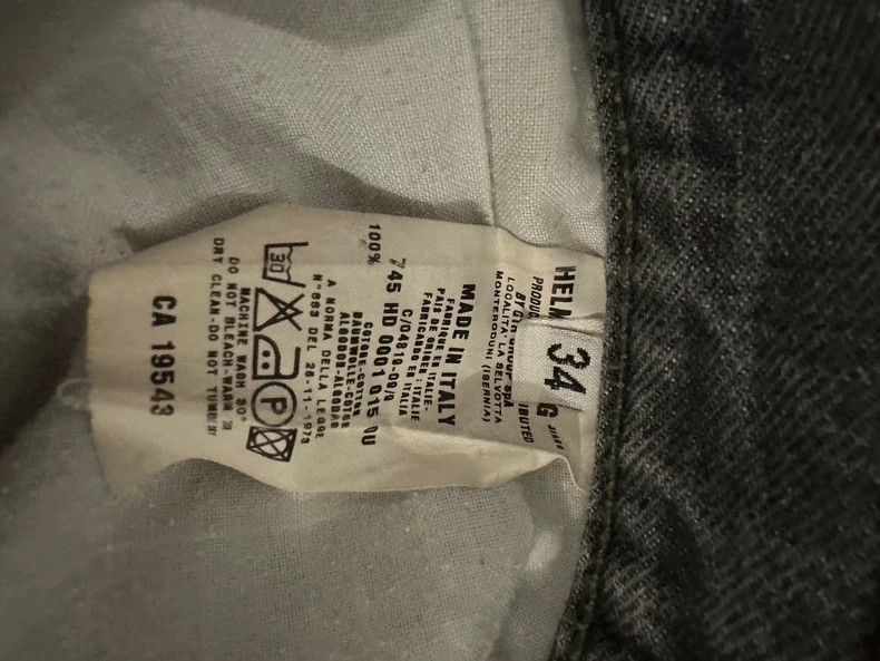 Helmut Lang HELMUT LANG size34 Black and grey jeans Size US 34 / EU 50 - 4 Thumbnail