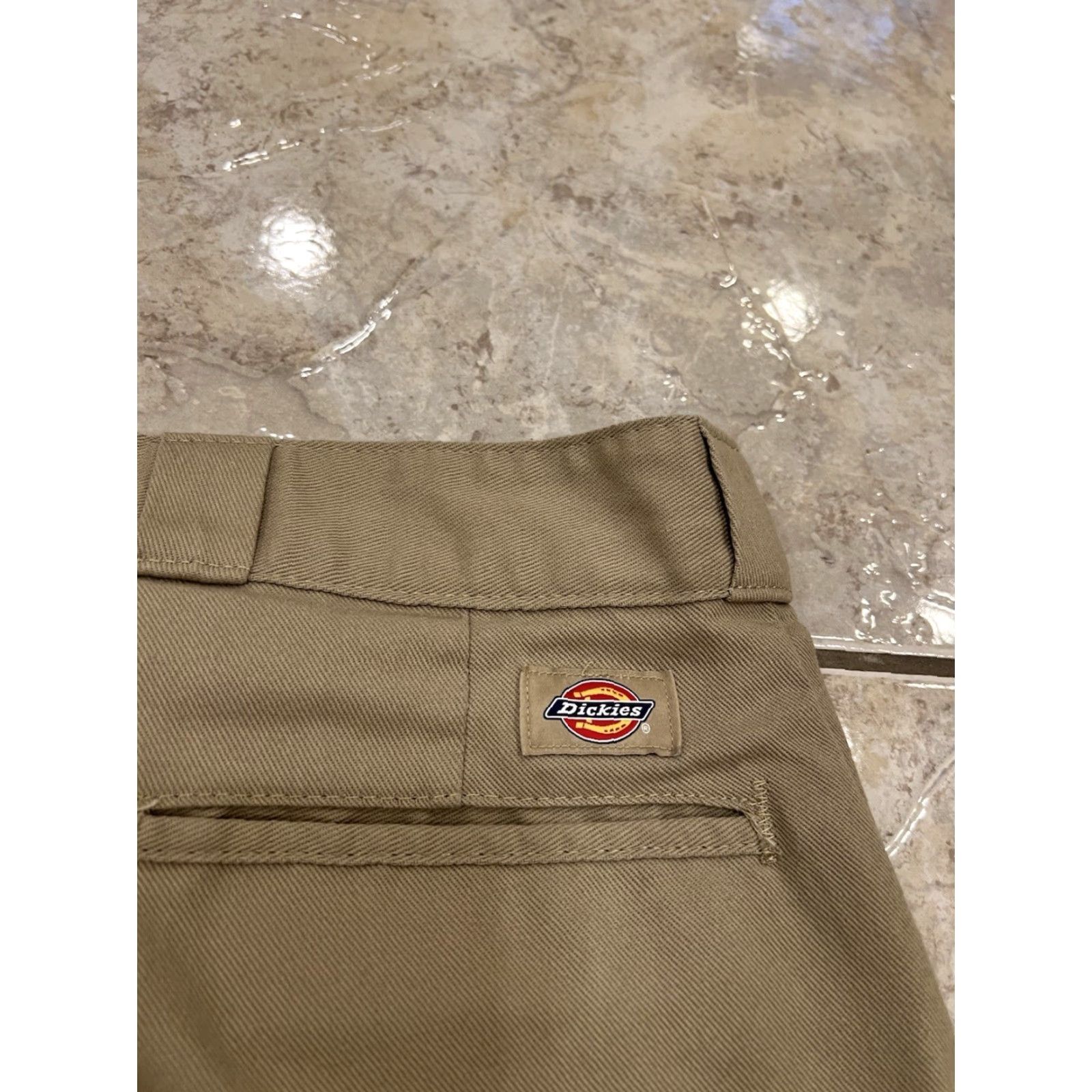 Dickies VINTAGE Dickies 874 Khaki Original Fit Twill Work Pants Mens 42X32 Straight Size US 42 / EU 58 - 4 Thumbnail