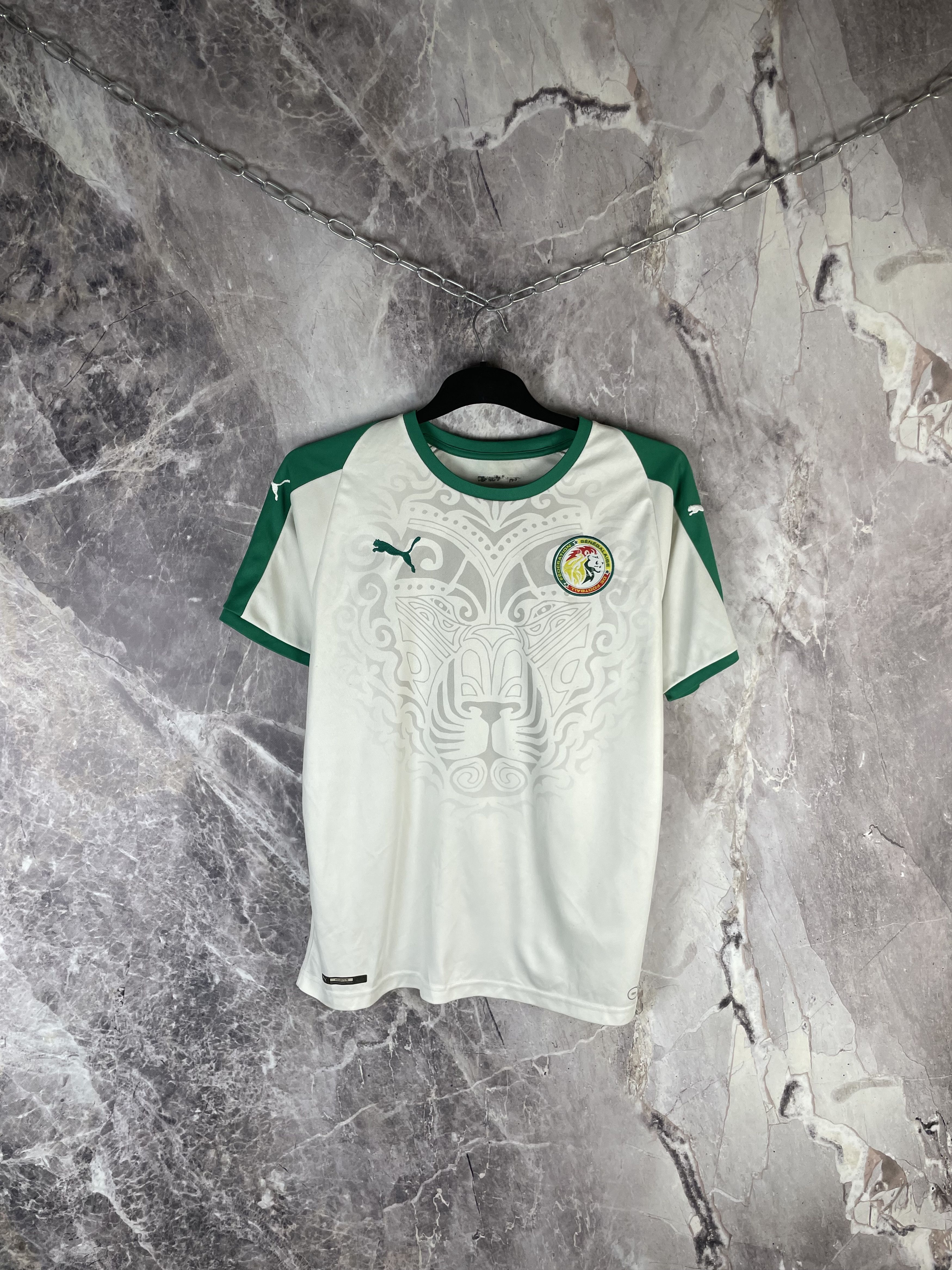 Puma Vintage Puma Senegal Federation Senegalaise Soccer Size US L / EU 52-54 / 3 - 1 Thumbnail