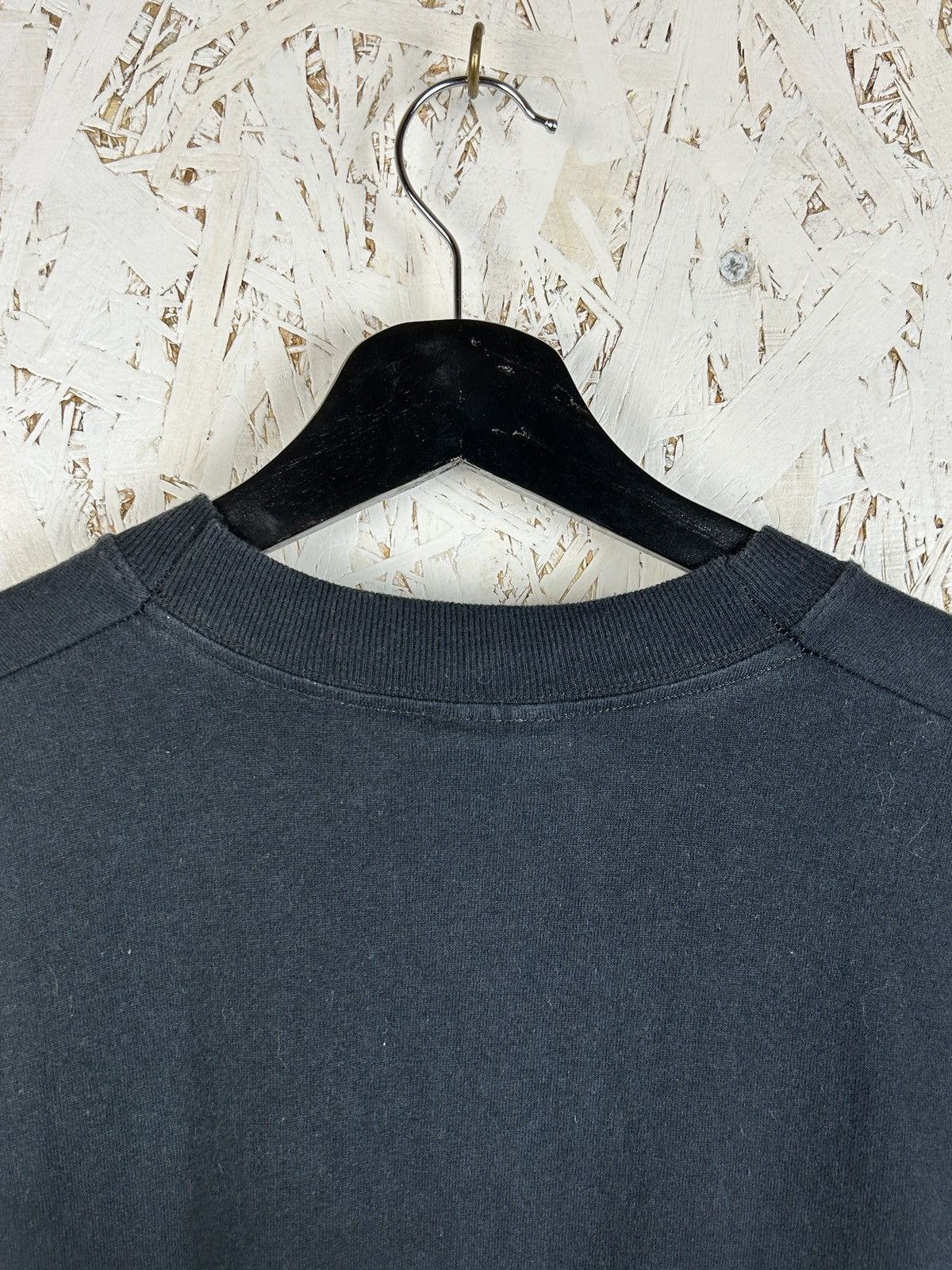 Vintage 90s Vintage Alchemy Gothic Skeleton Vampire Black T-Shirt L Size US L / EU 52-54 / 3 - 6 Thumbnail