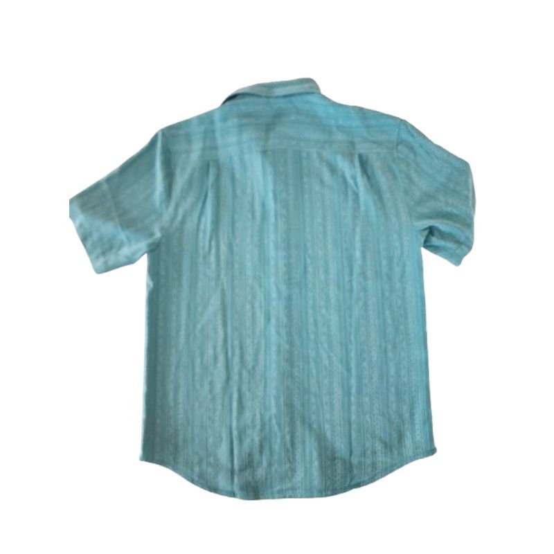 Tommy Bahama Tommy Bahama Salt Island Stripe Camp Shirt Gulf Shore Teal Size US S / EU 44-46 / 1 - 2 Thumbnail