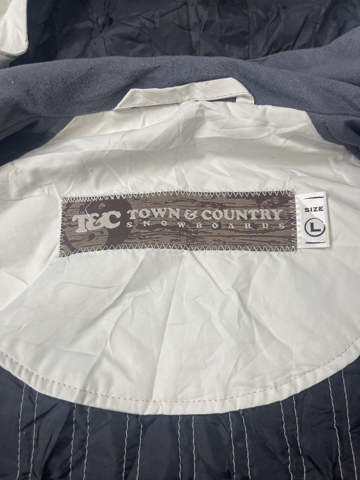 Japanese Brand Vintage T&C Town Country Snowboards Windbreaker Size US L / EU 52-54 / 3 - 13 Thumbnail