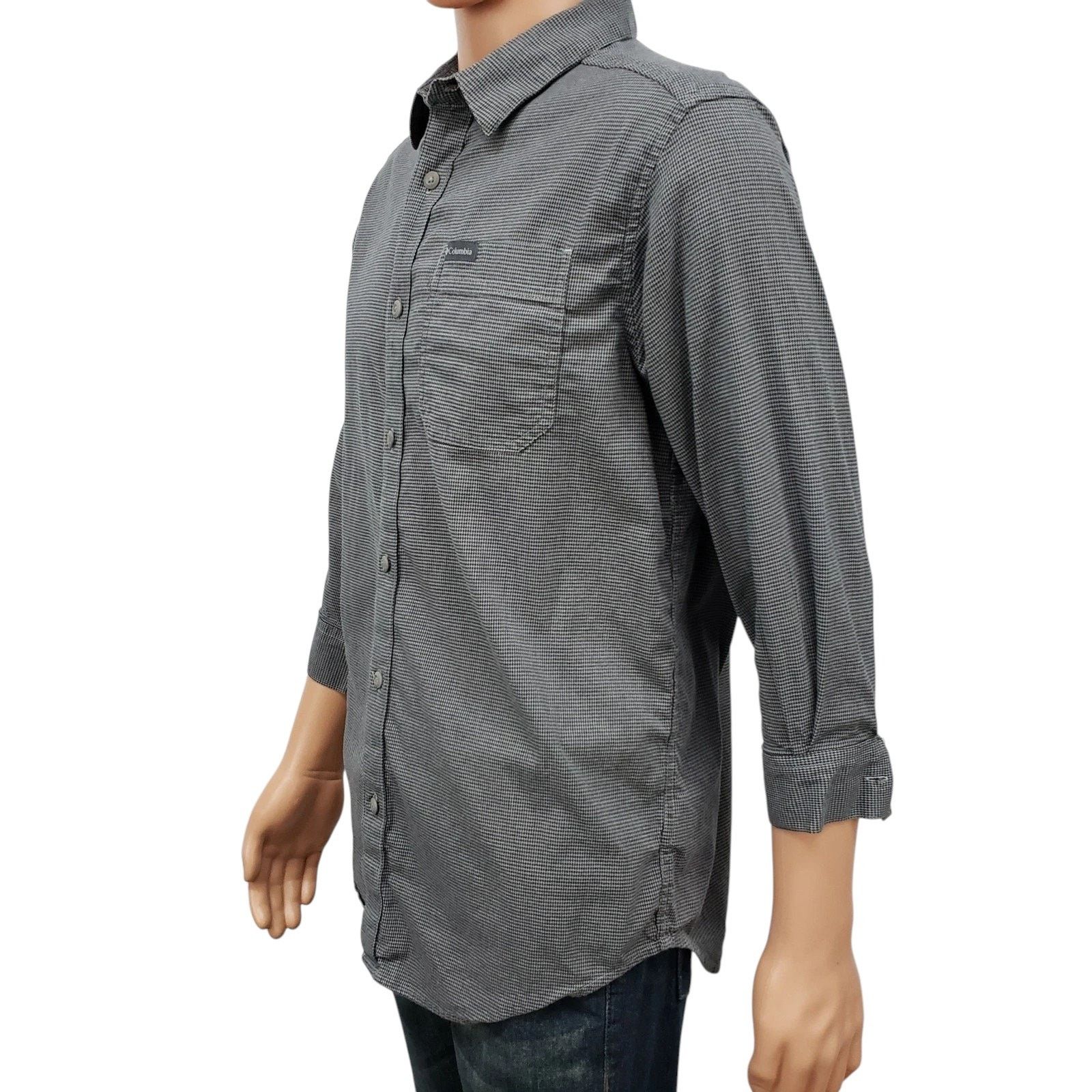 Columbia Columbia Vapor Ridge Shirt Houndstooth Check 3/4 Sleeve M Size US M / EU 48-50 / 2 - 11 Thumbnail