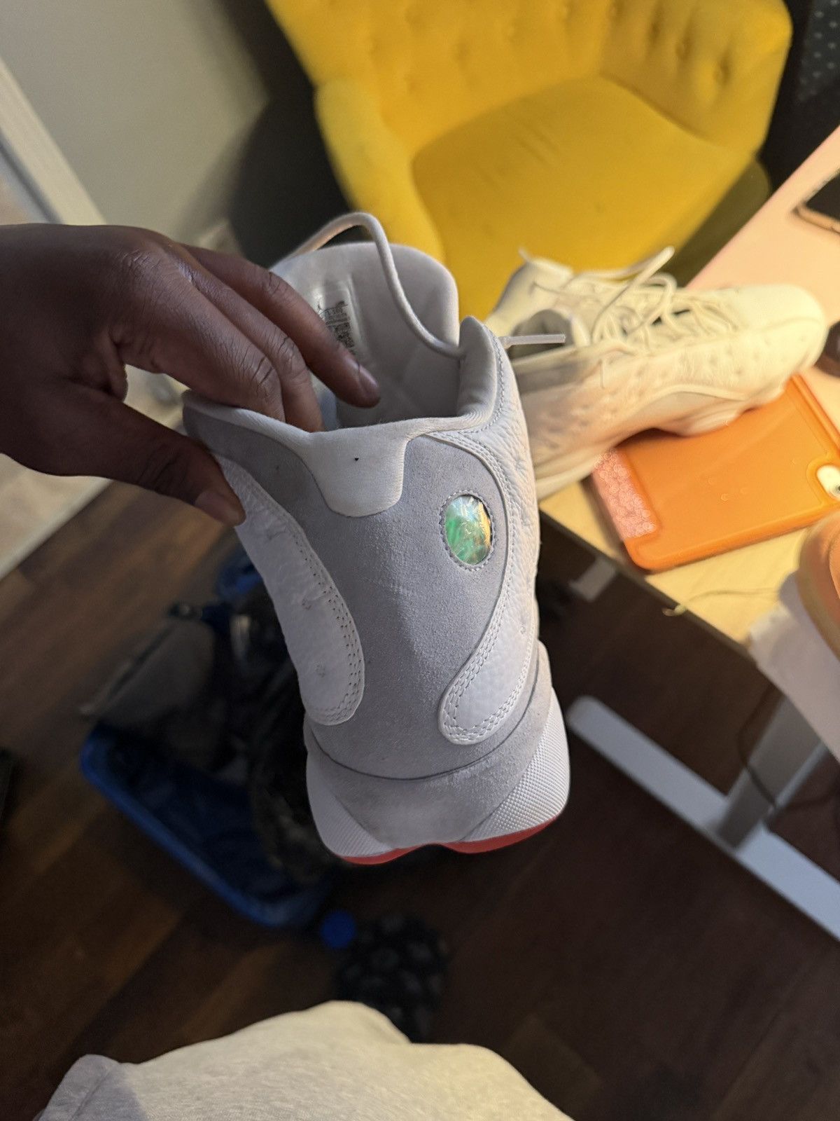 Jordan Brand Jordan 13 white wolf Size US 13 / EU 46 - 5 Thumbnail