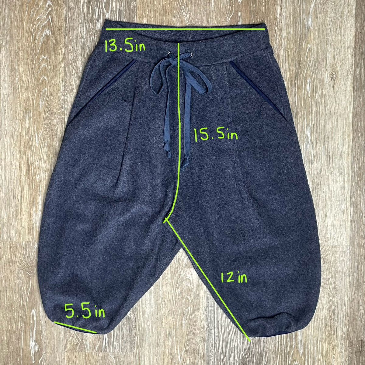 Designer × Vivienne Westwood Vivienne Westwood cropped fleece pants Size 26" / US 2 / IT 38 - 2 Thumbnail
