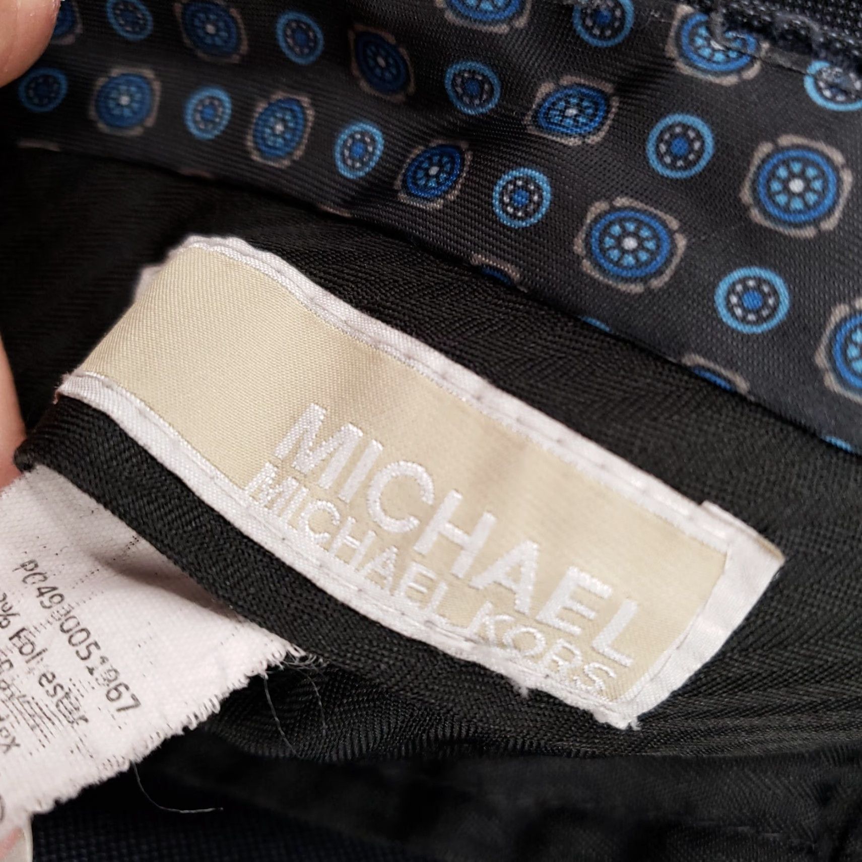 Michael Kors Michael Kors Dress Pants Mens 38x34 Gray Mid-Rise Straight Leg Business Casual Dress Pants Size US 38 / EU 54 - 3 Thumbnail
