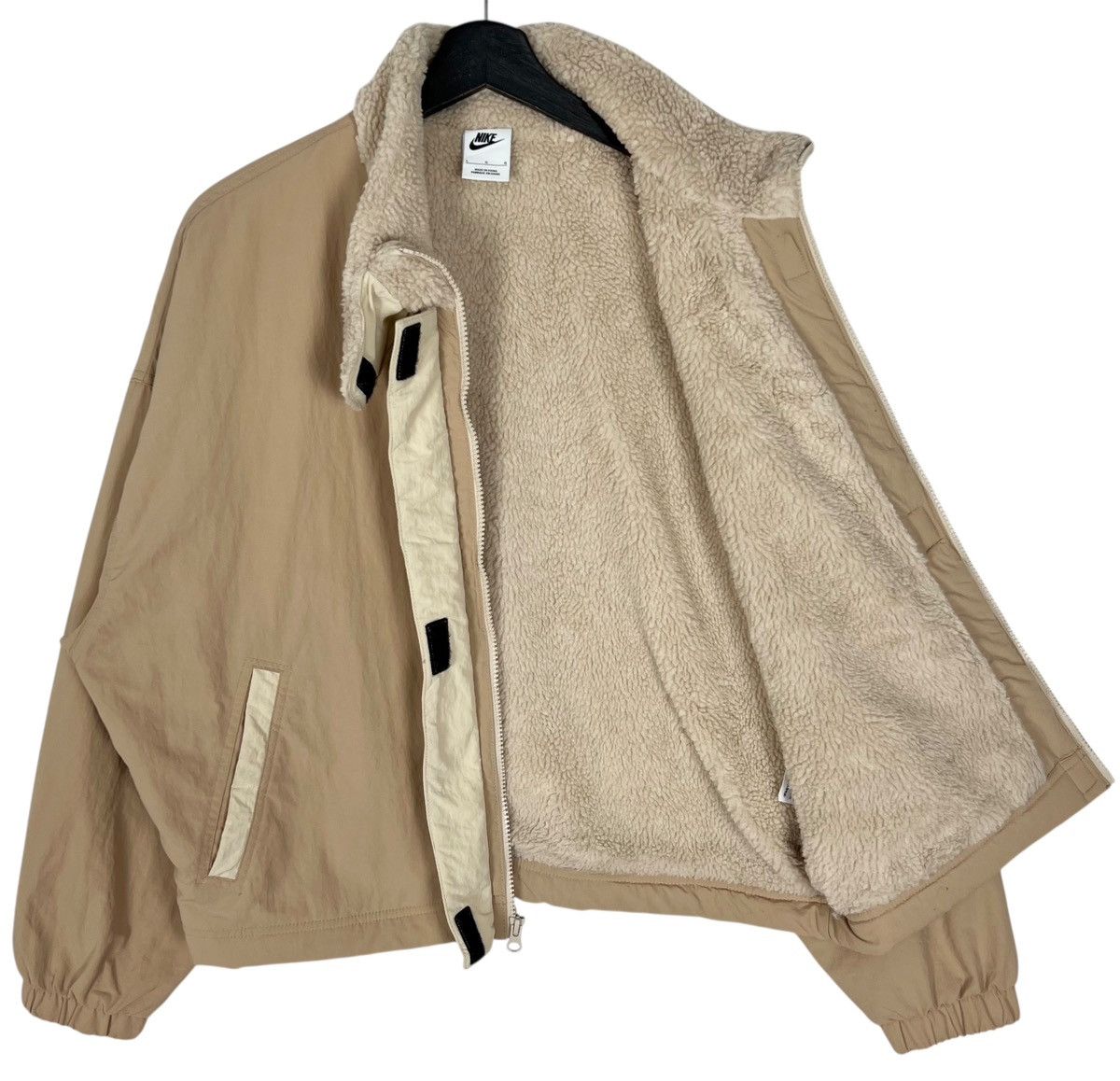 Nike Nike Zipper Jacket Inner Fleece Woman Jacket Size L / US 10 / IT 46 - 5 Thumbnail