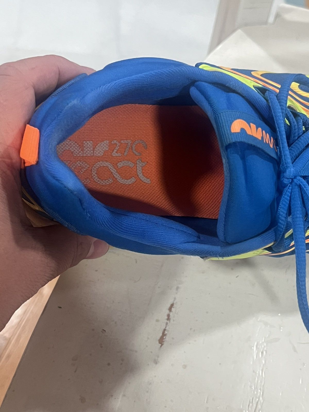 Nike Nike Air Max 270 React “Soar Total Orange Bolt” Size US 13 / EU 46 - 4 Thumbnail