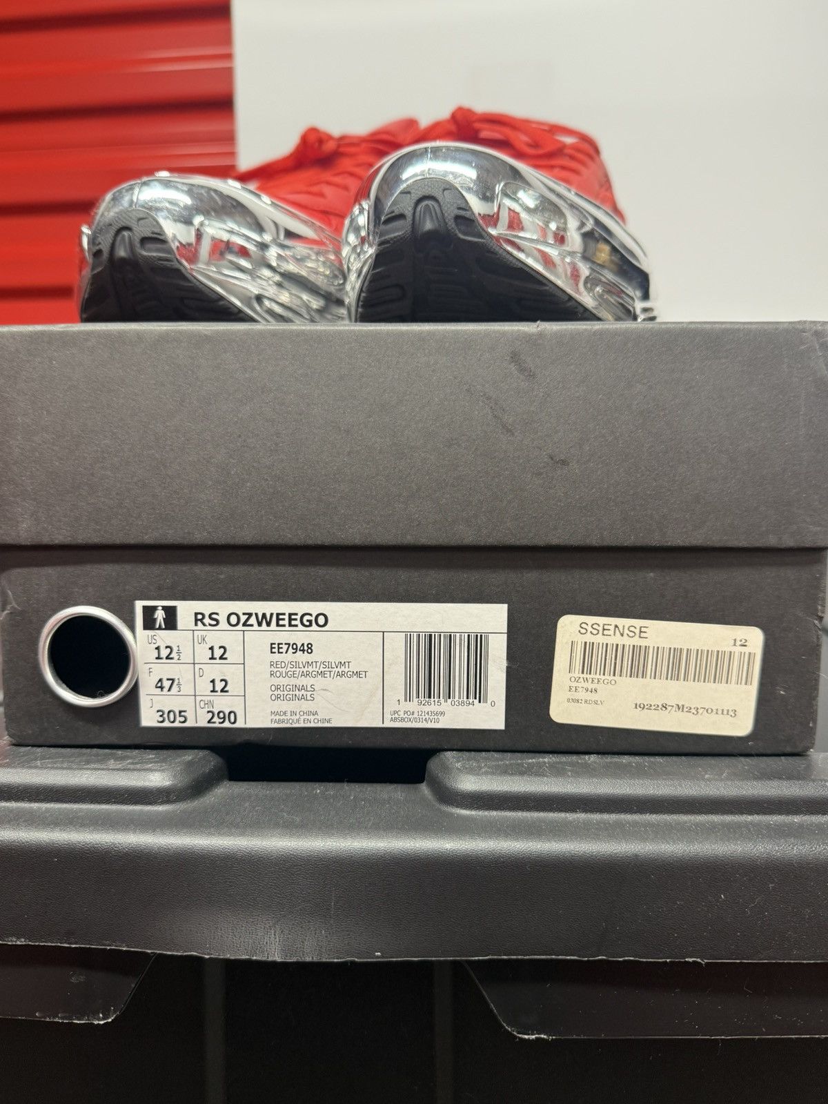 Adidas × Raf Simons Adidas X Raf Simon OZWEEGO Size US 12.5 / EU 45-46 - 8 Thumbnail