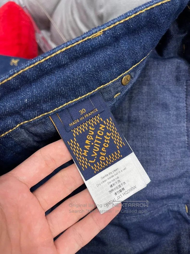 Louis Vuitton Louis Vuitton SS24 Pharrell Denim Shorts. Size US 30 / EU 46 - 5 Thumbnail