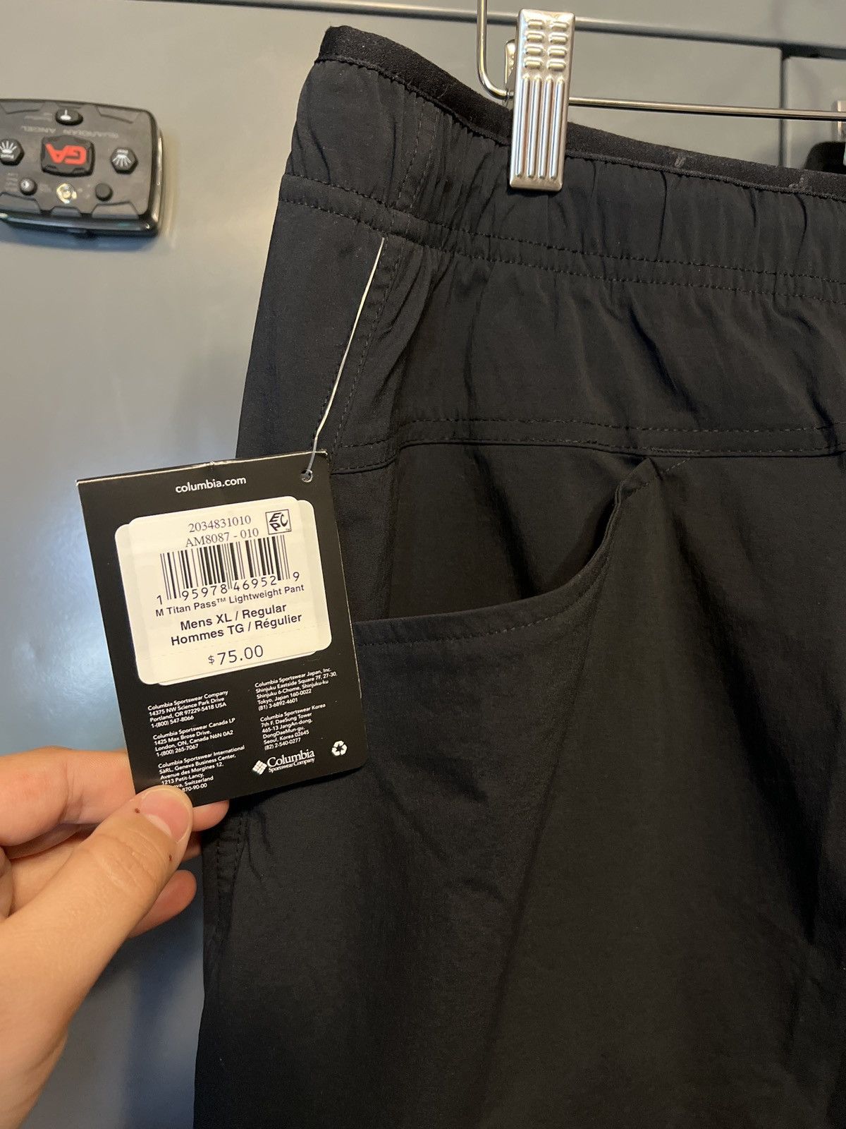 Columbia M Titan Pass Lightweight Pant Size US 40 / EU 56 - 3 Thumbnail