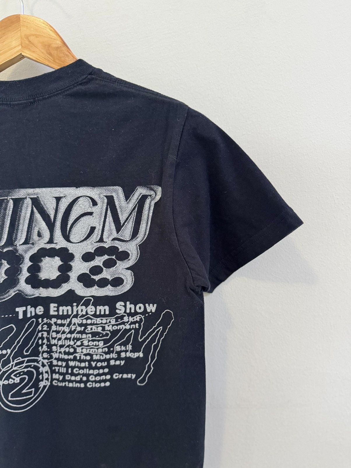 Band Tees × Rap Tees × Vintage Vintage Eminem 2002 Rap T-shirt Size US S / EU 44-46 / 1 - 4 Thumbnail