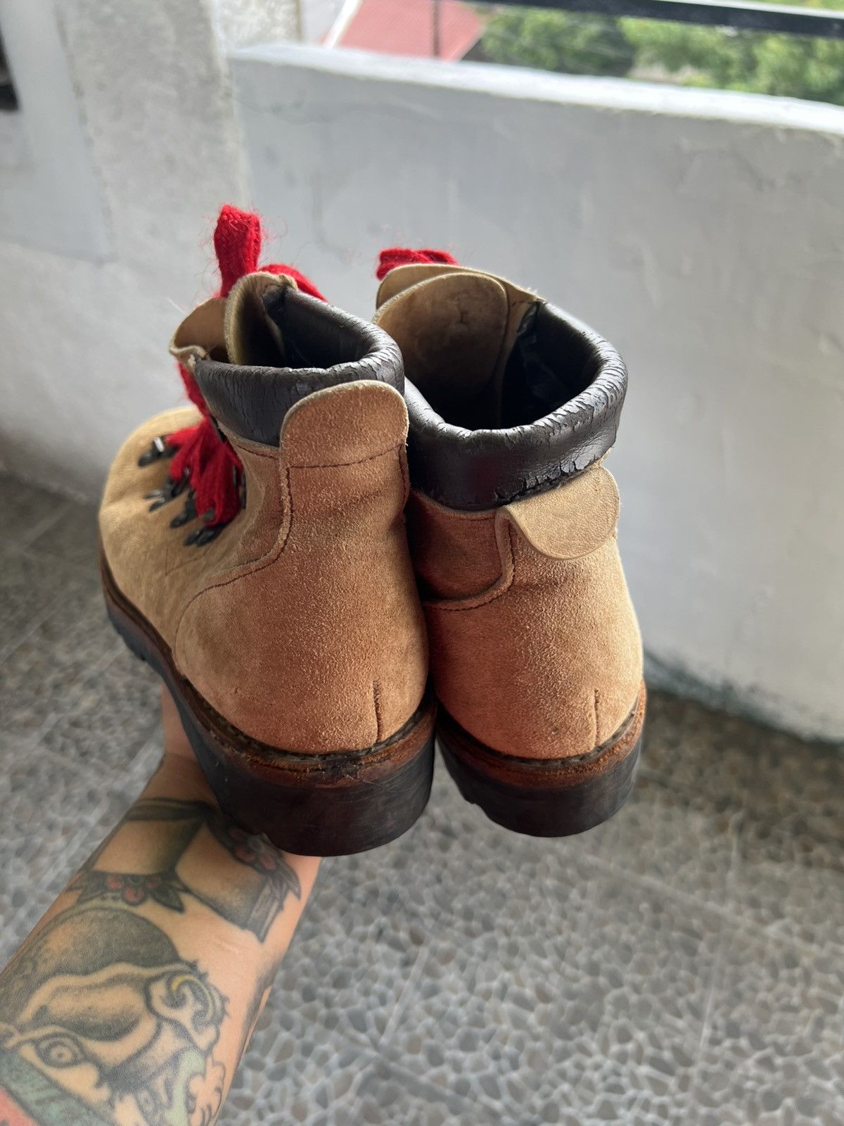 Vintage 80s hiking Boots Size US 6 / EU 39 - 8 Thumbnail