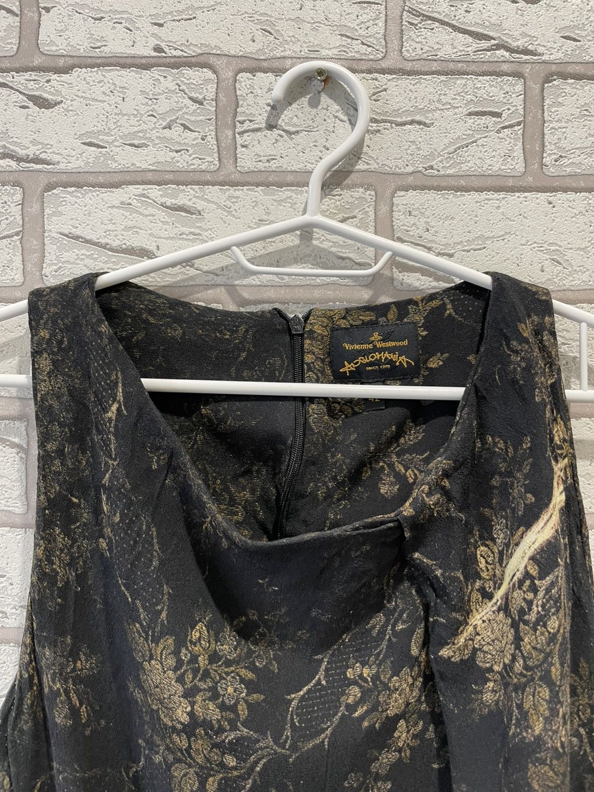 Vintage × Vivienne Westwood RARE Vivienne Westwood Anglomania Vintage Flower Print Dress Size M / US 6-8 / IT 42-44 - 5 Thumbnail