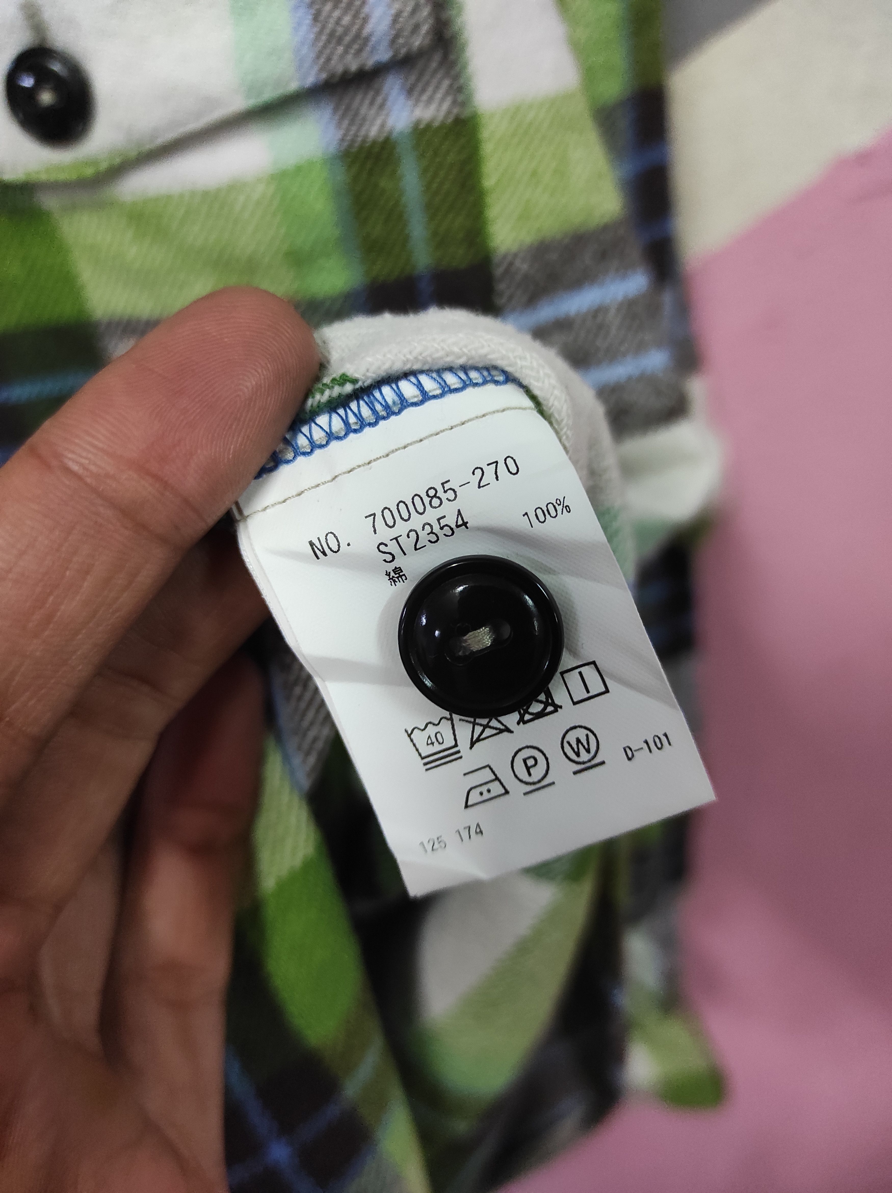Japanese Brand HR MARKET PLAID FLANNEL SHIRT Size US M / EU 48-50 / 2 - 5 Thumbnail