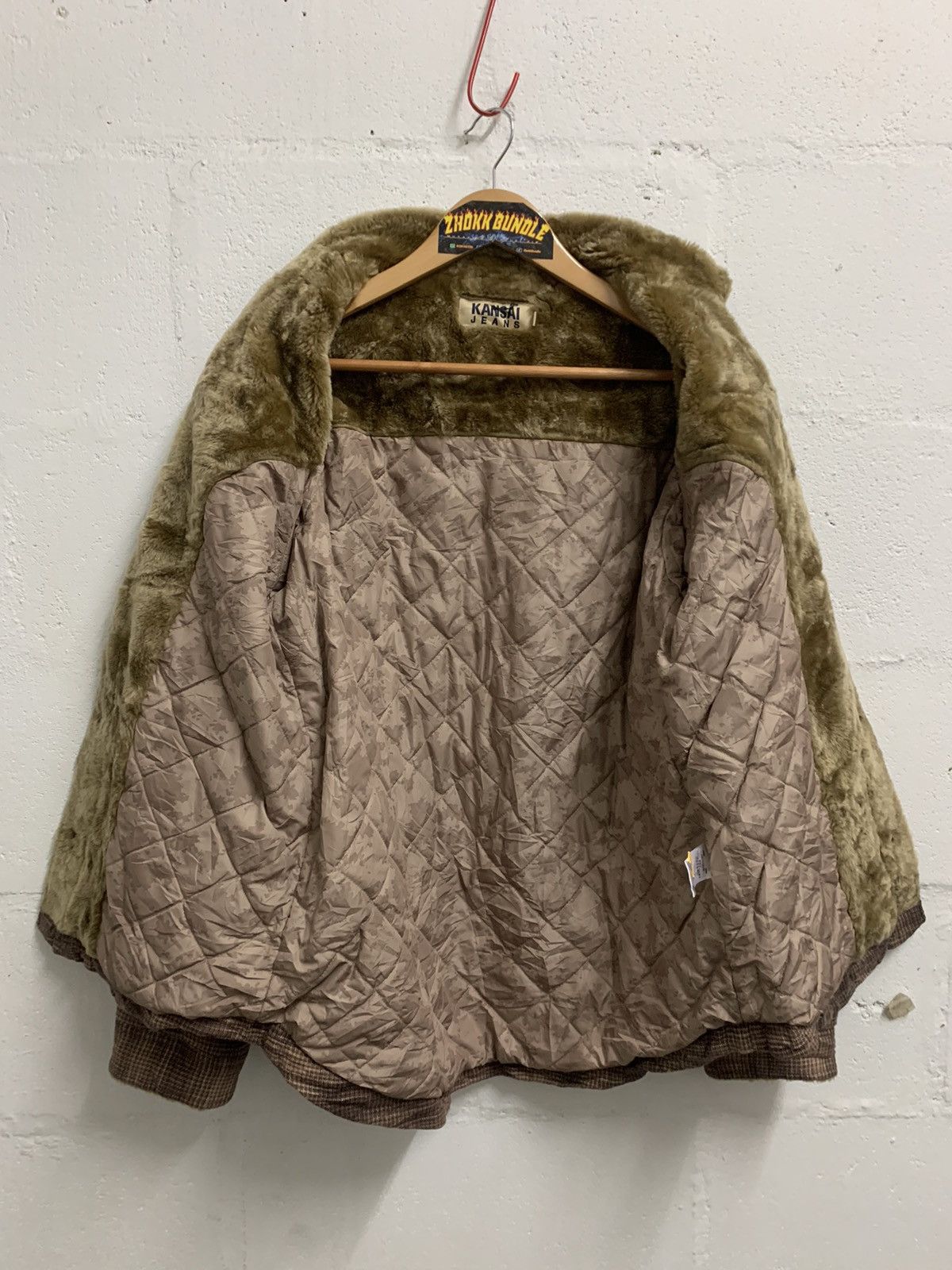 Japanese Brand Vintage Kansai Yamamoto Sherpa Jacket Snap Buttom Shirt Size US M / EU 48-50 / 2 - 3 Thumbnail