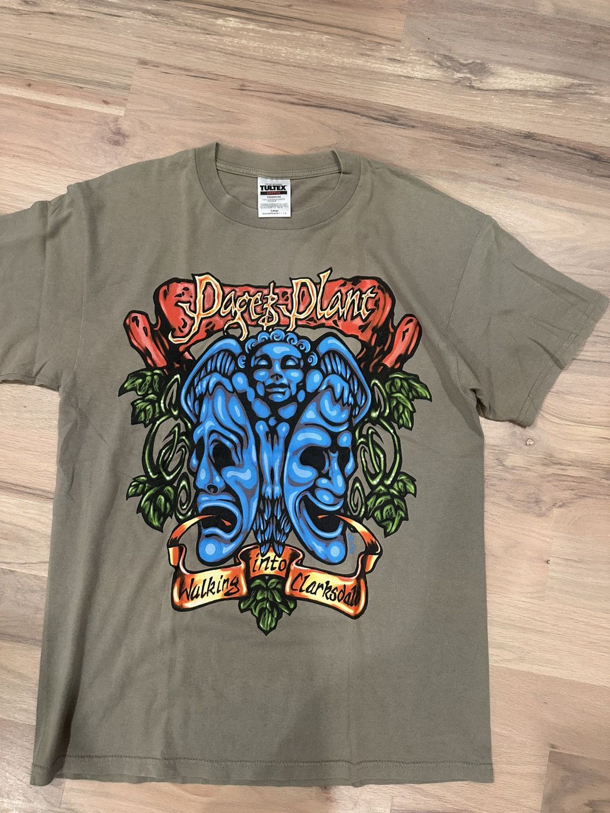 Band Tees Vintage 1998 Page and Plant Walking into Everywhere Tour Tee Size US L / EU 52-54 / 3 - 1 Thumbnail