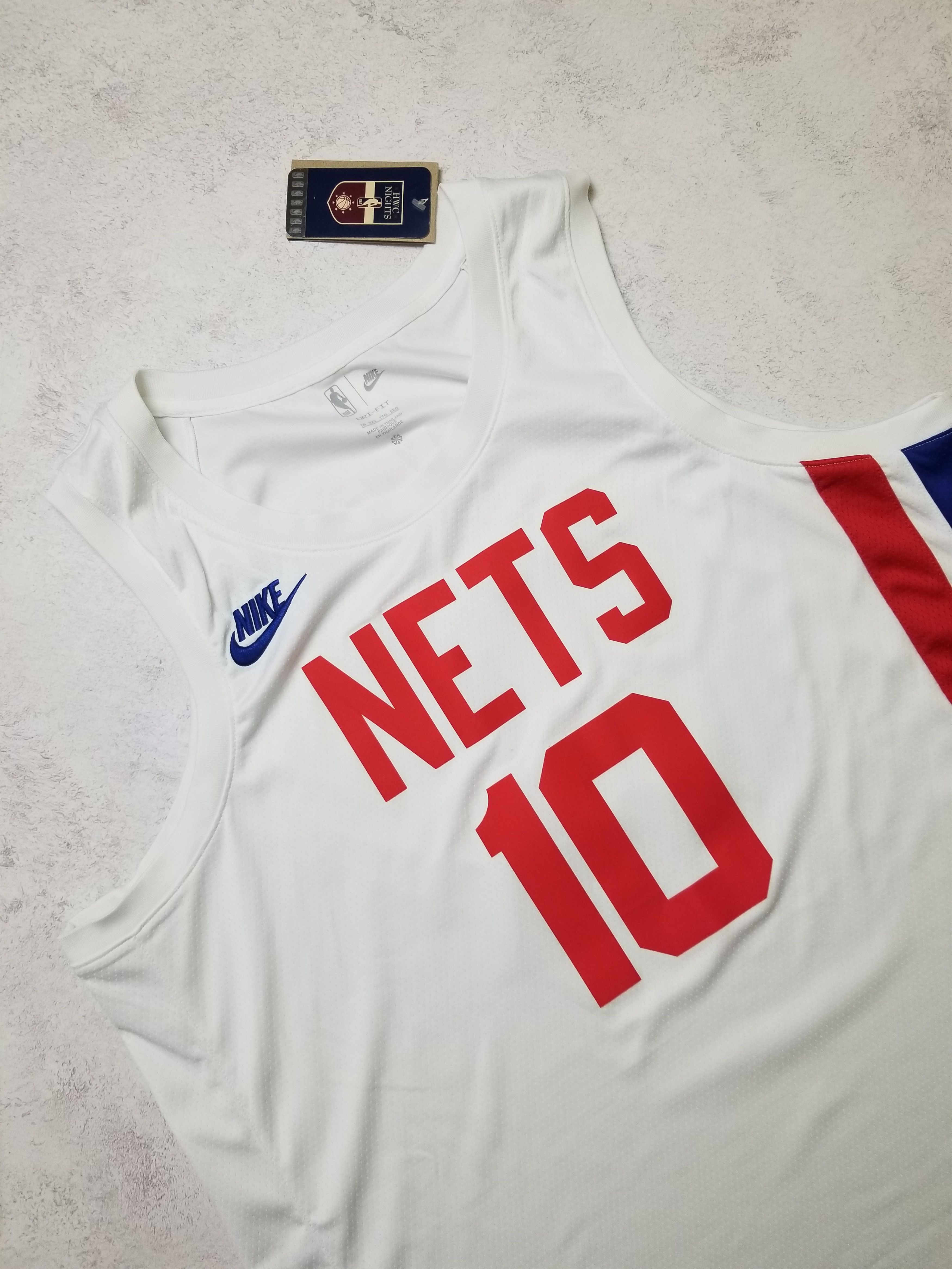 Nike NBA Brooklyn Nets Simmons HWC Swingman Jersey DO9444-101 Size US XXL / EU 58 / 5 - 14 Thumbnail