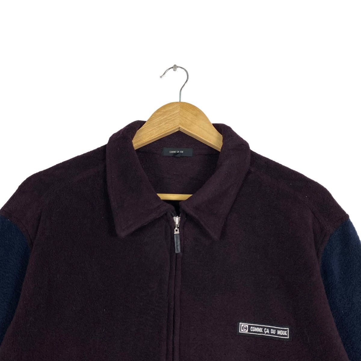 Comme Ca Ism × Japanese Brand × Vintage Comme Ca Du Zipper Fleece Jacket Size US M / EU 48-50 / 2 - 3 Thumbnail
