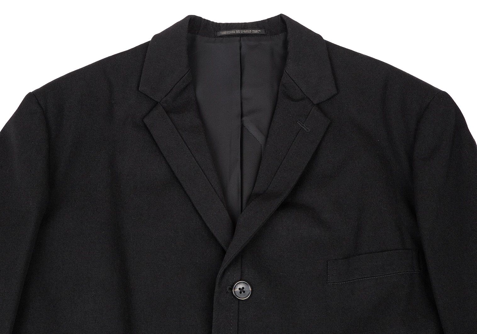 Yohji Yamamoto Yohji Yamamoto Taping Wool-Cotton Long Jacket Size US S / EU 44-46 / 1 - 2 Thumbnail