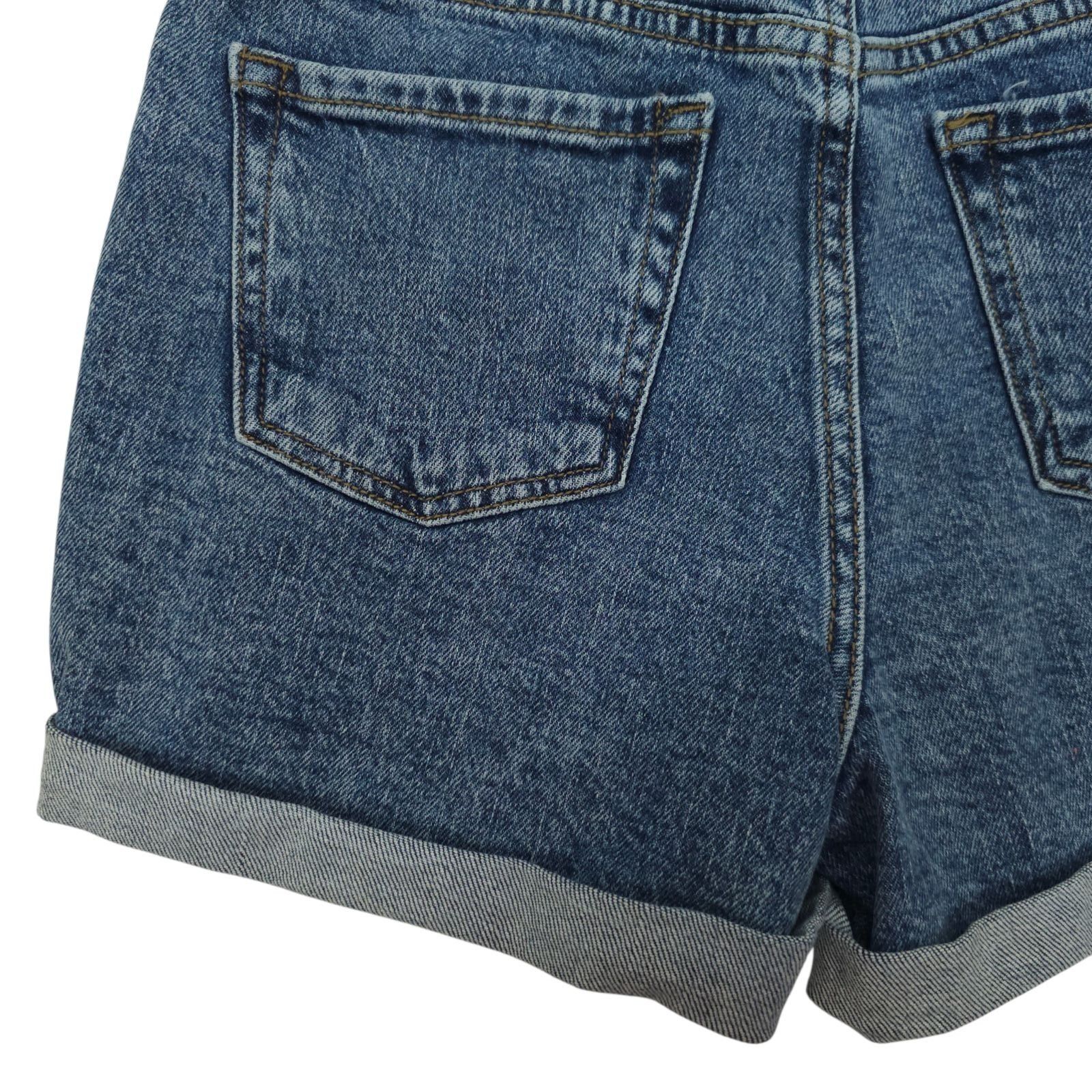 Other Wild Fable Acid Wash Denim Shorts Size 0/25 High Rise Retro Size 25" / US 0 / IT 36 - 15 Thumbnail