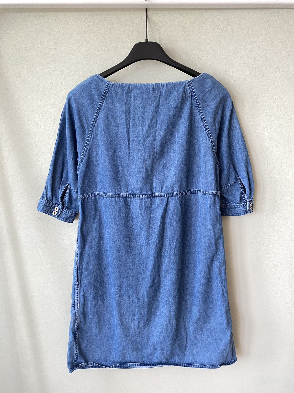 Acne Studios Acne Studios Blackout Dress A/W 2008 denim style dress Size XS / US 0-2 / IT 36-38 - 2 Thumbnail
