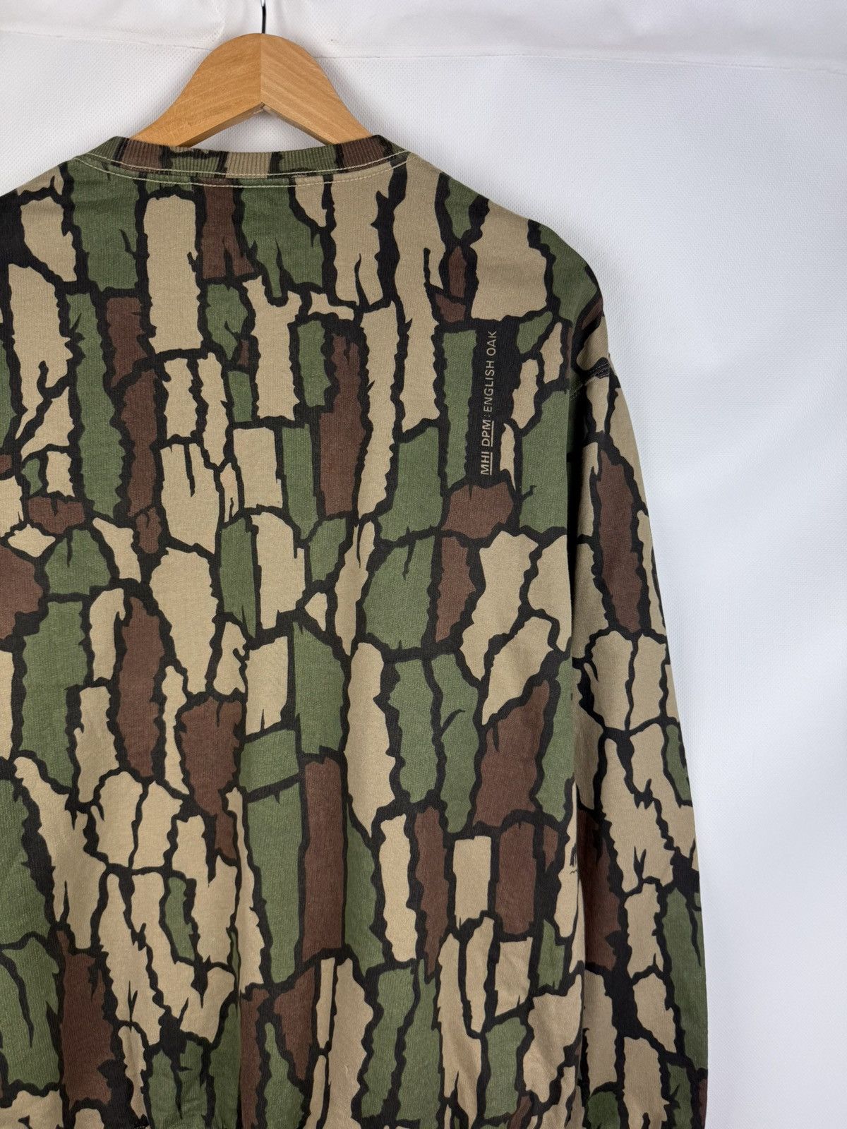 Maharishi MHI Maha Trebark English Mossy Oak Camo Cotton Sweatshirt Size US XL / EU 56 / 4 - 17 Thumbnail