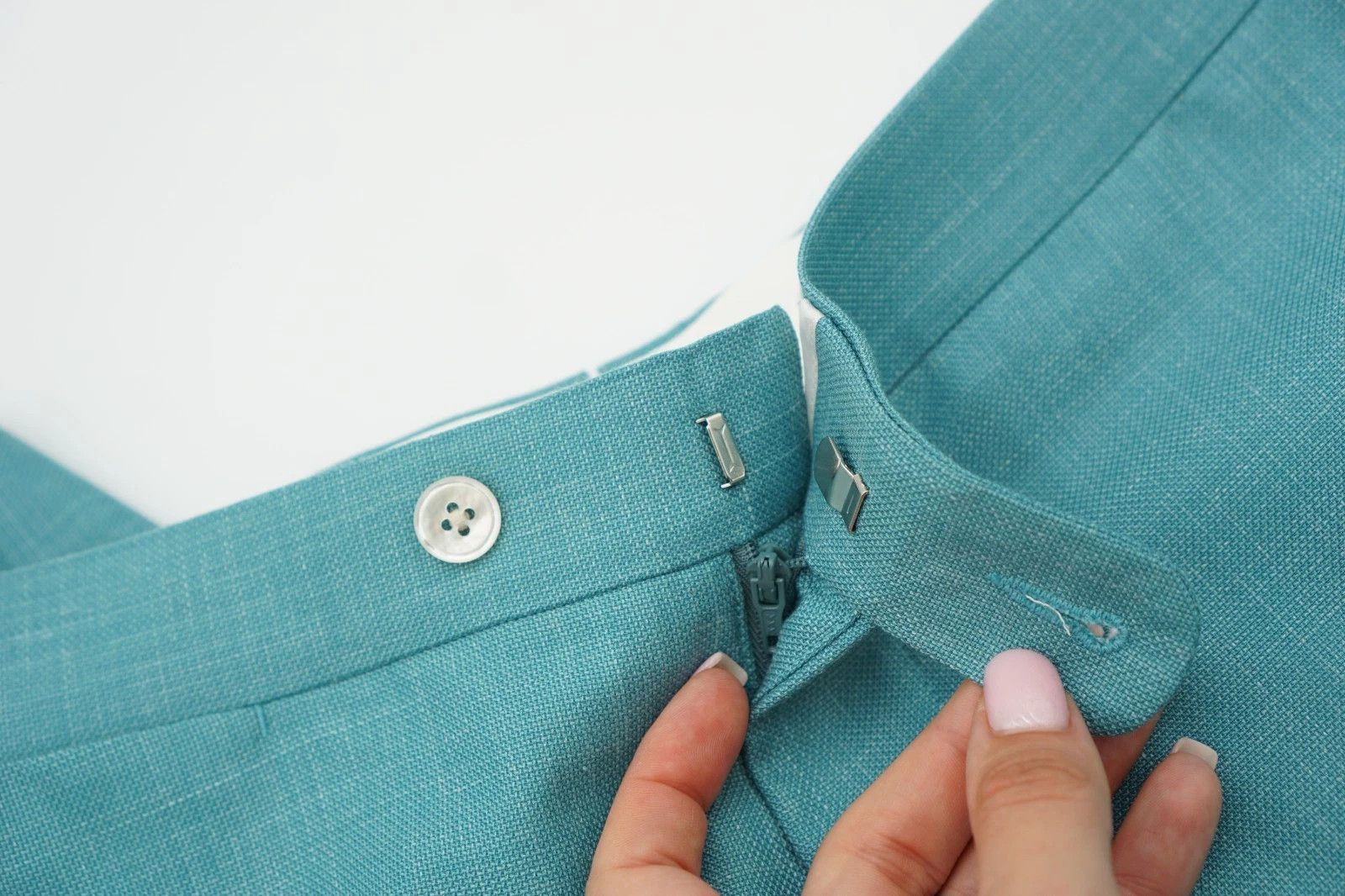 Suitsupply Men Suitsupply Pants Wool Silk & Linen Brescia EThomas US42L Size 42L - 3 Thumbnail