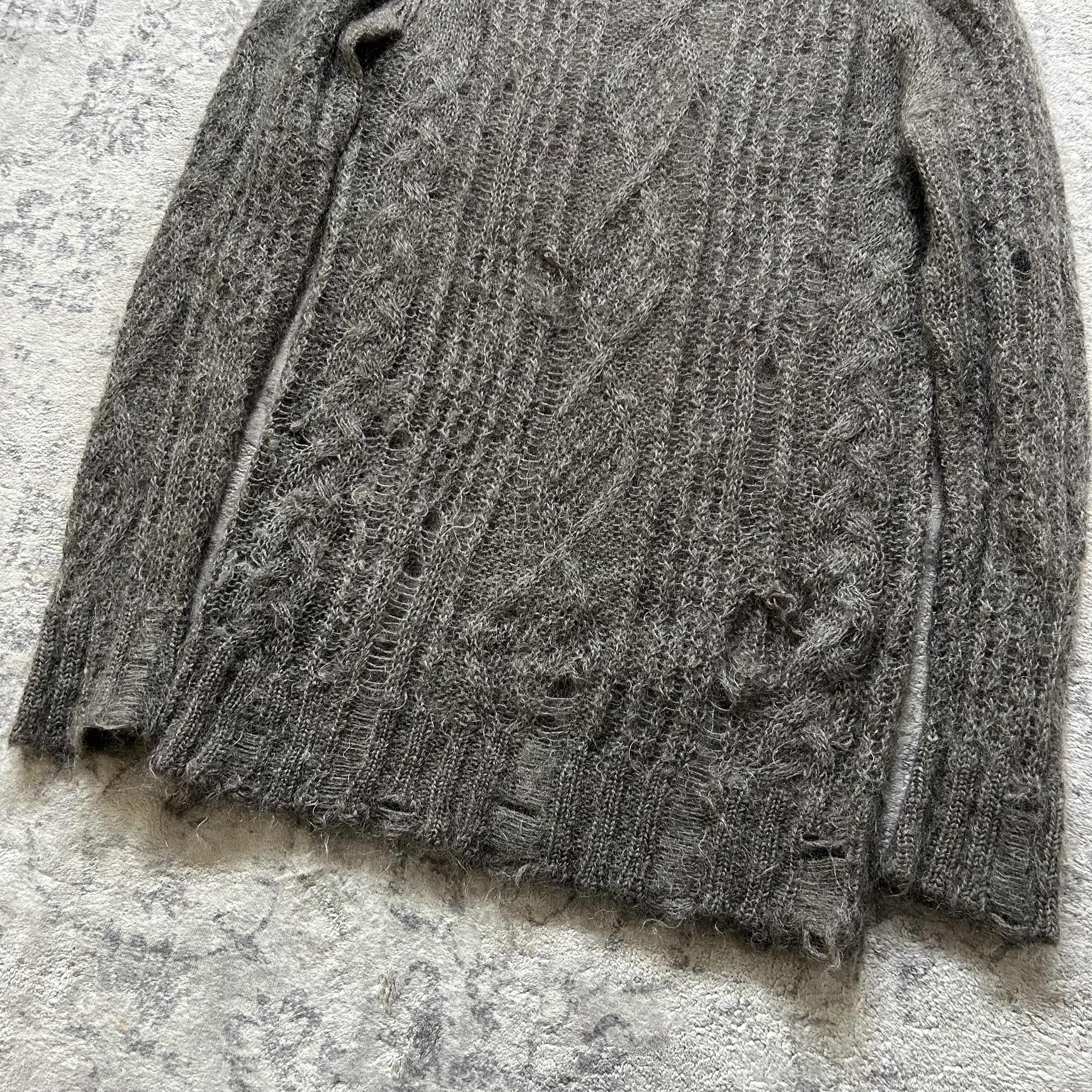 Junya Watanabe Junya Watanabe Oversized Punk Distressed Destroyed Sweater Size US S / EU 44-46 / 1 - 3 Thumbnail