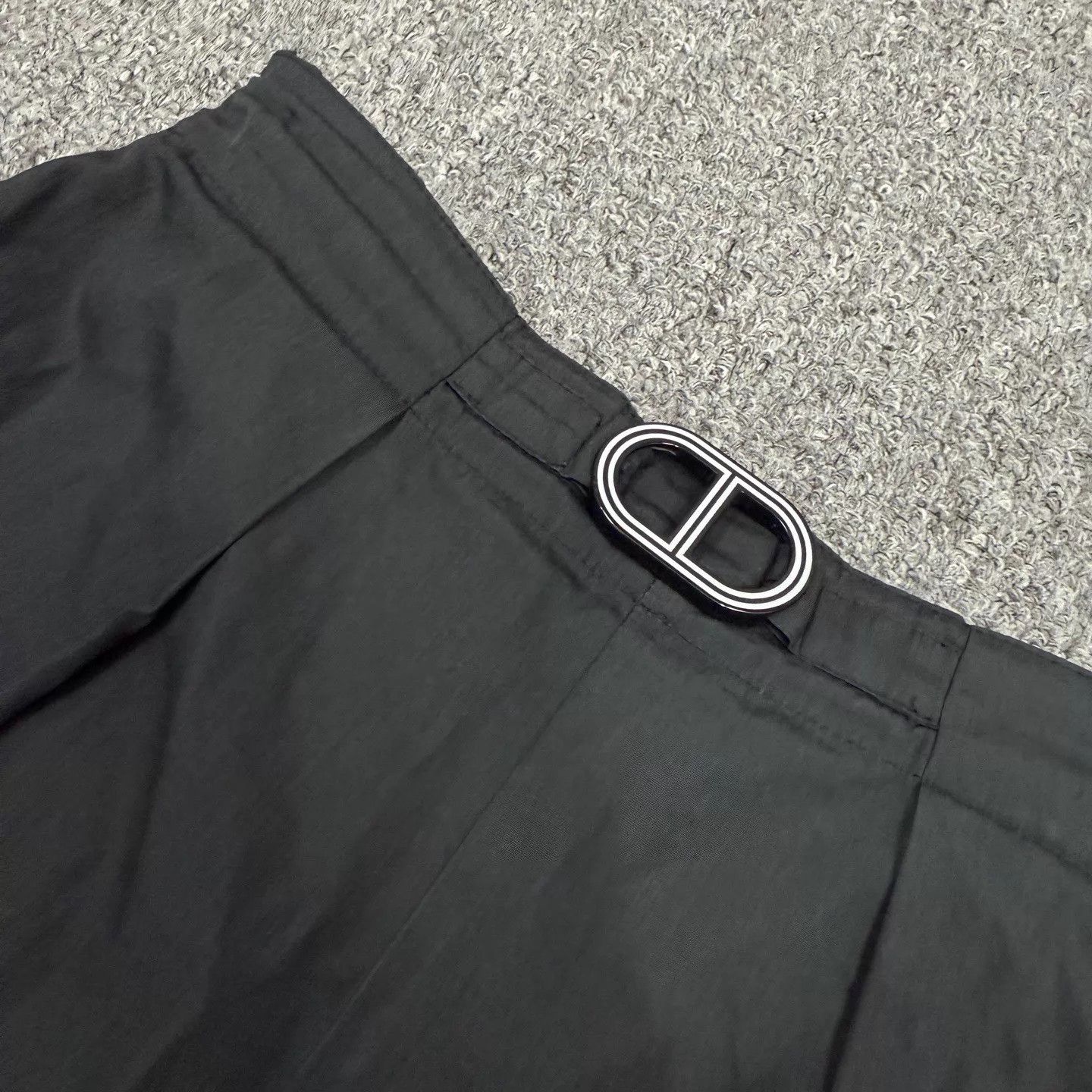 Hermes Hermes Pig Nose Black Shorts Women's 34 95 New Size 25" / US 0 / IT 36 - 3 Thumbnail