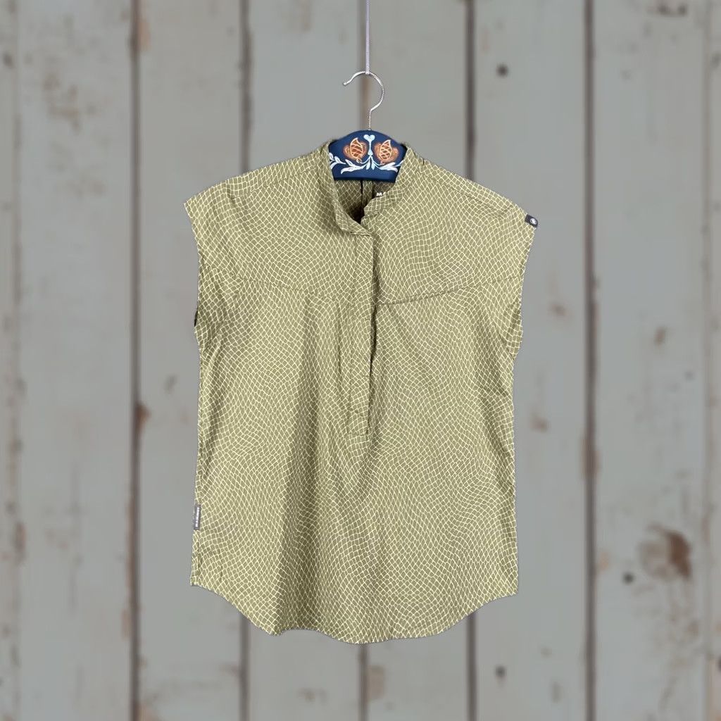 Mammut Mammut Womens Shirt Blouse XS Khaki Long Sleeve Collared Button Size XS / US 0-2 / IT 36-38 - 1 Thumbnail
