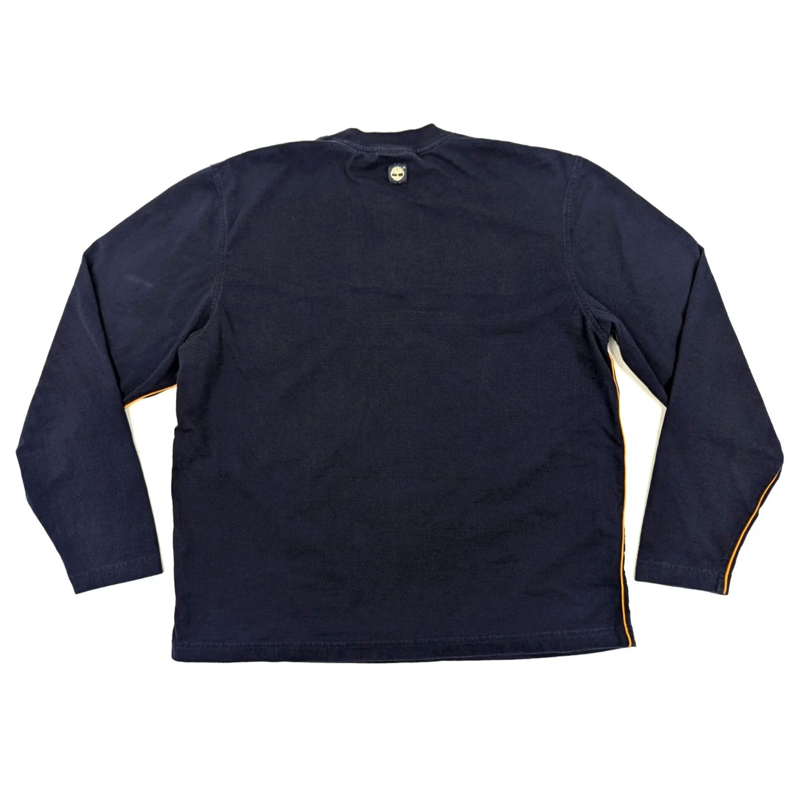 Timberland Vtg Timberland Long Sleeve Crew Neck Men L Navy Blue Gold Embroider Spellout 90s Retro Vintage Logo T-Shirt Shirt Size US L / EU 52-54 / 3 - 7 Thumbnail