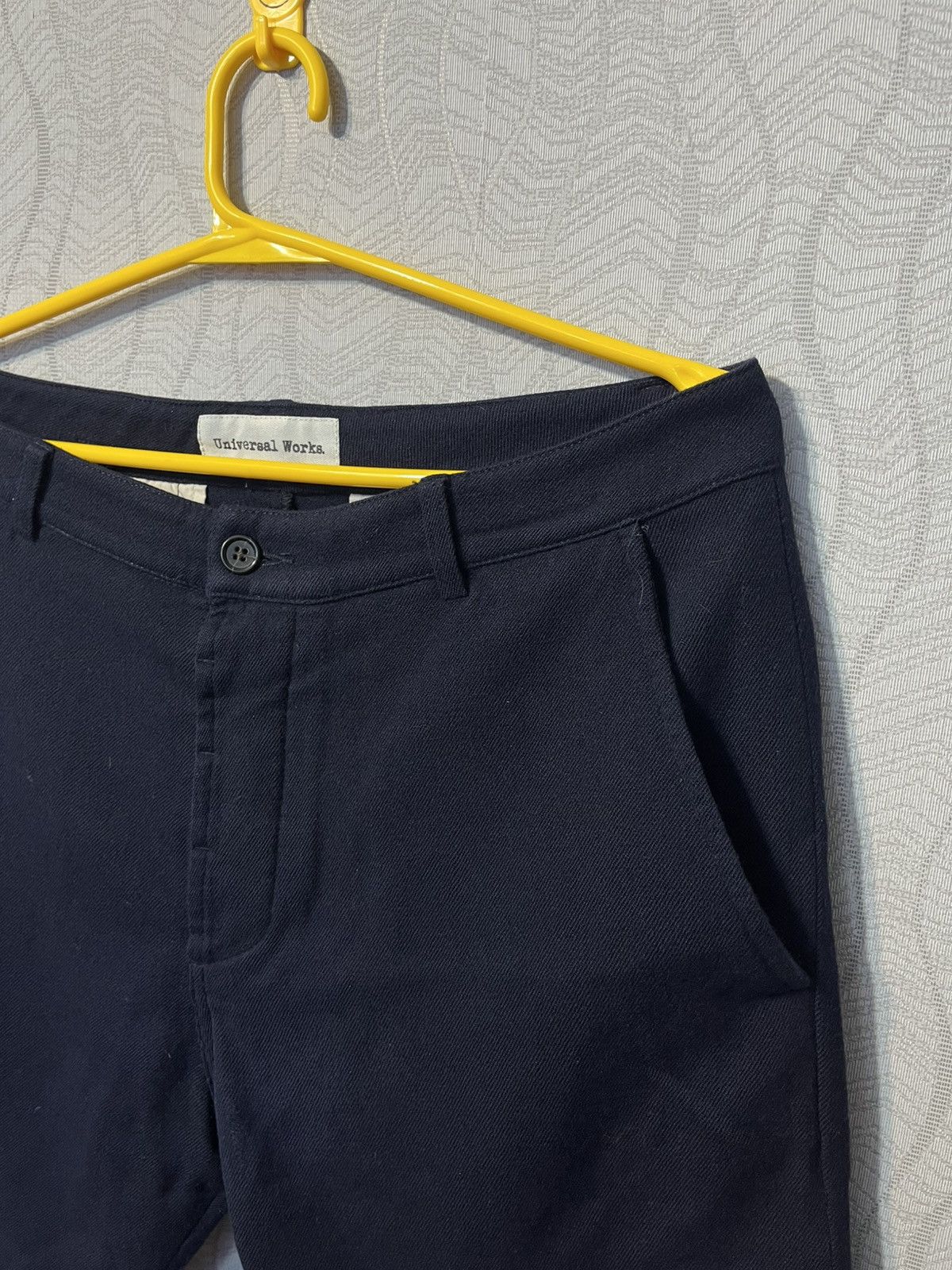 Universal Works Universal Works Dark Navy Wool Casual Shorts Size 32 Size US 32 / EU 48 - 3 Thumbnail