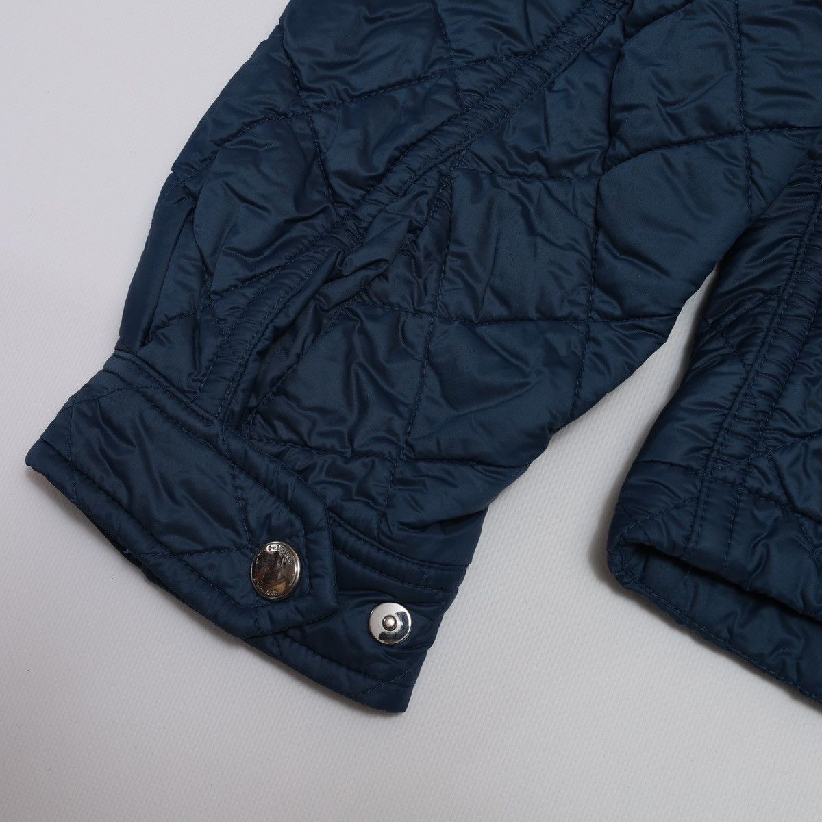 Burberry Burberry Quilted Jacket Two Tones Block Recycled Nylon Blue Size US M / EU 48-50 / 2 - 17 Thumbnail