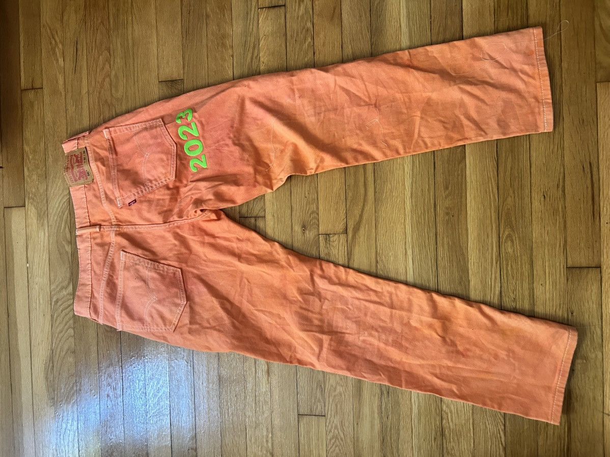 Asspizza 1 of 1 hand dyed Halloween Halo Star jeans Size US 32 / EU 48 - 4 Thumbnail