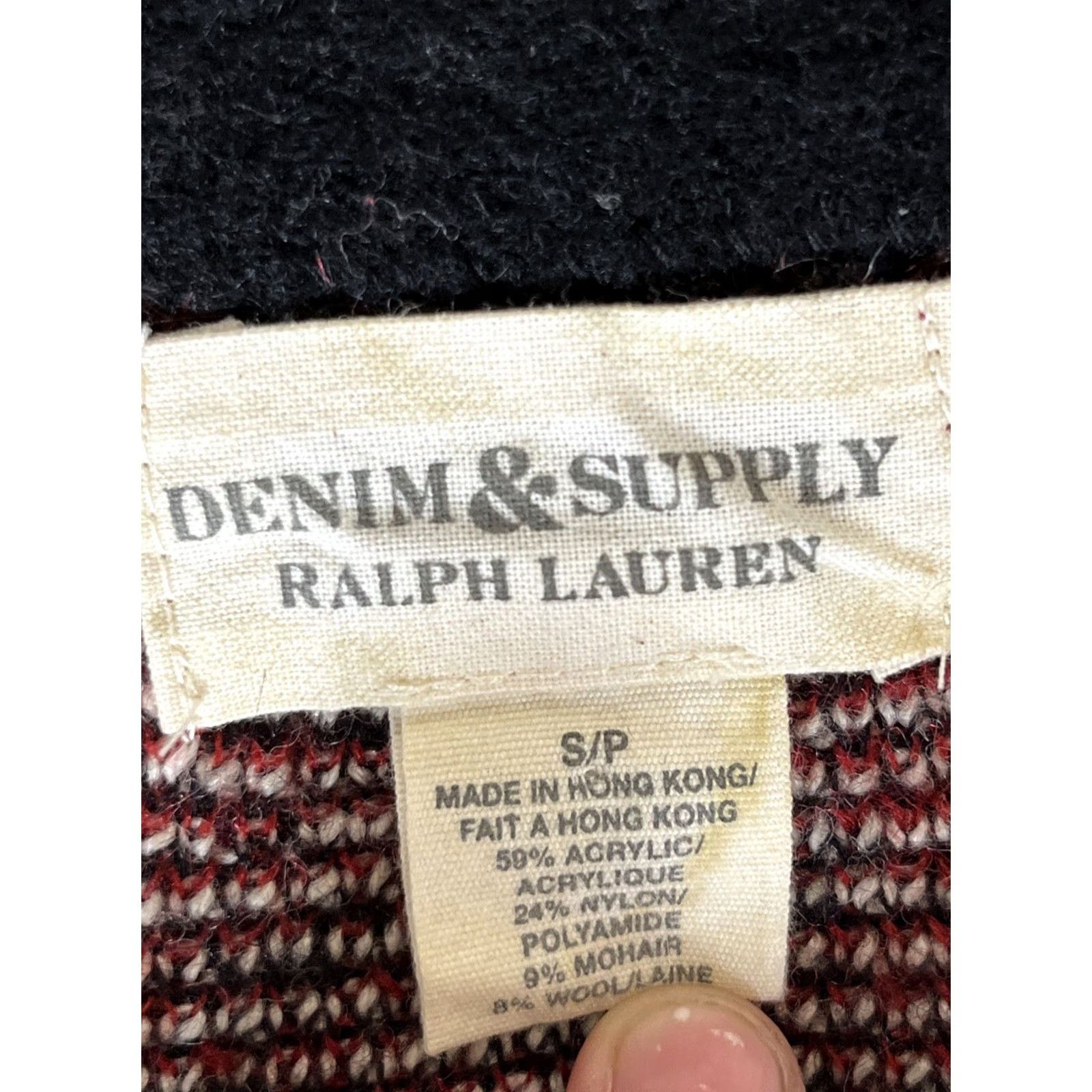 Ralph Lauren Ralph Lauren Denim & Supply Cardigan Sweater Womens S Southwestern Aztec Wool Oversized Long Sleeve V-Neck Multicolor Pattern Southwestern 90s Womens Size S / US 4 / IT 40 - 2 Thumbnail
