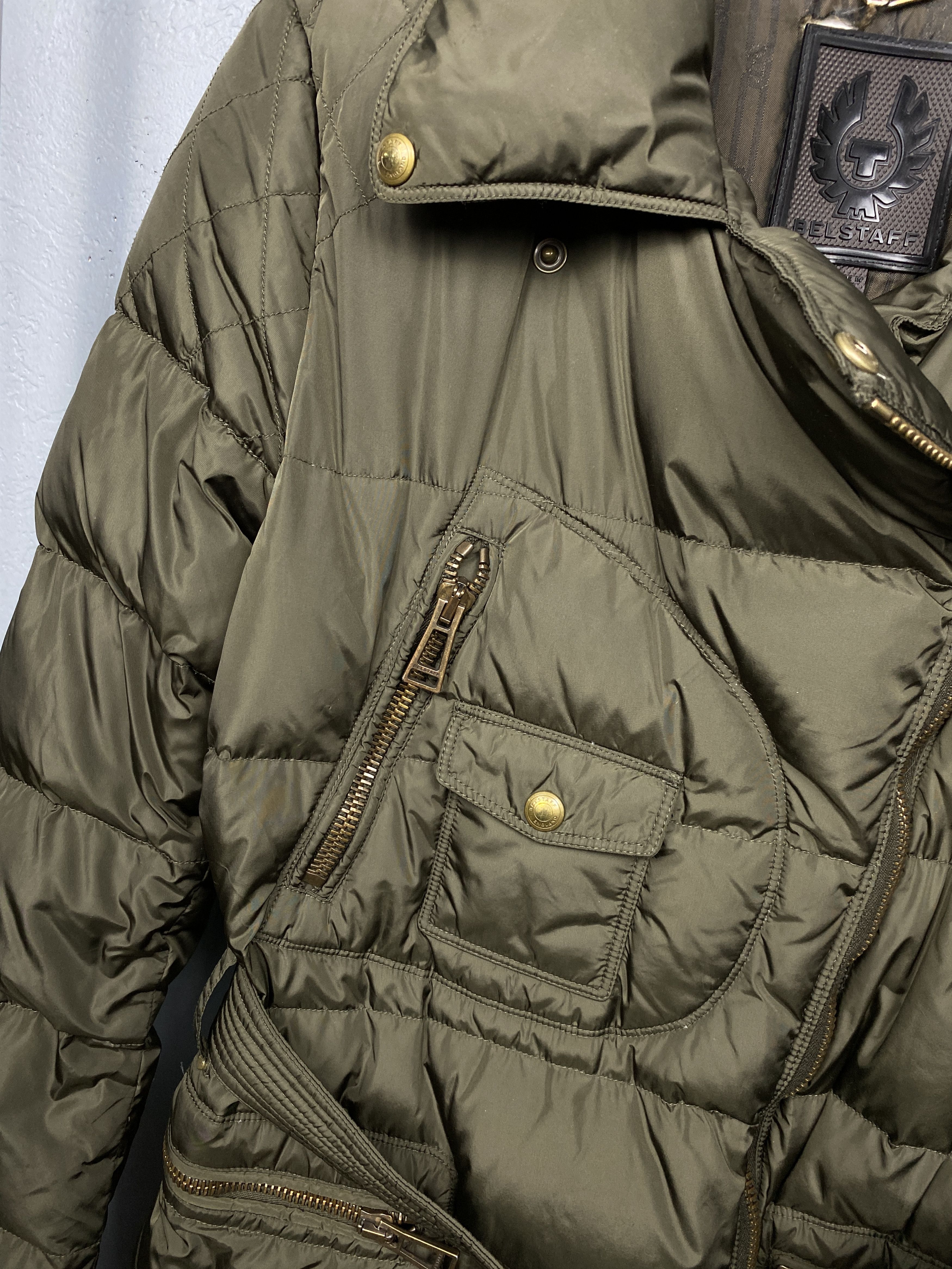 Belstaff × Vintage Belstaff by Martin Cooper Womens Puffer Jacket Size L / US 10 / IT 46 - 4 Thumbnail