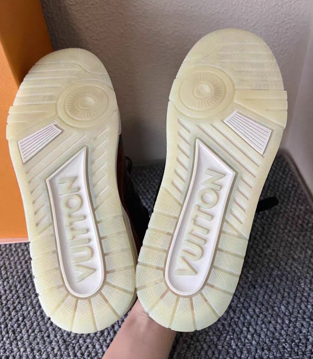 Louis Vuitton lv trainer sneakers in brown monogram. Size US 6.5 / EU 39-40 - 7 Thumbnail