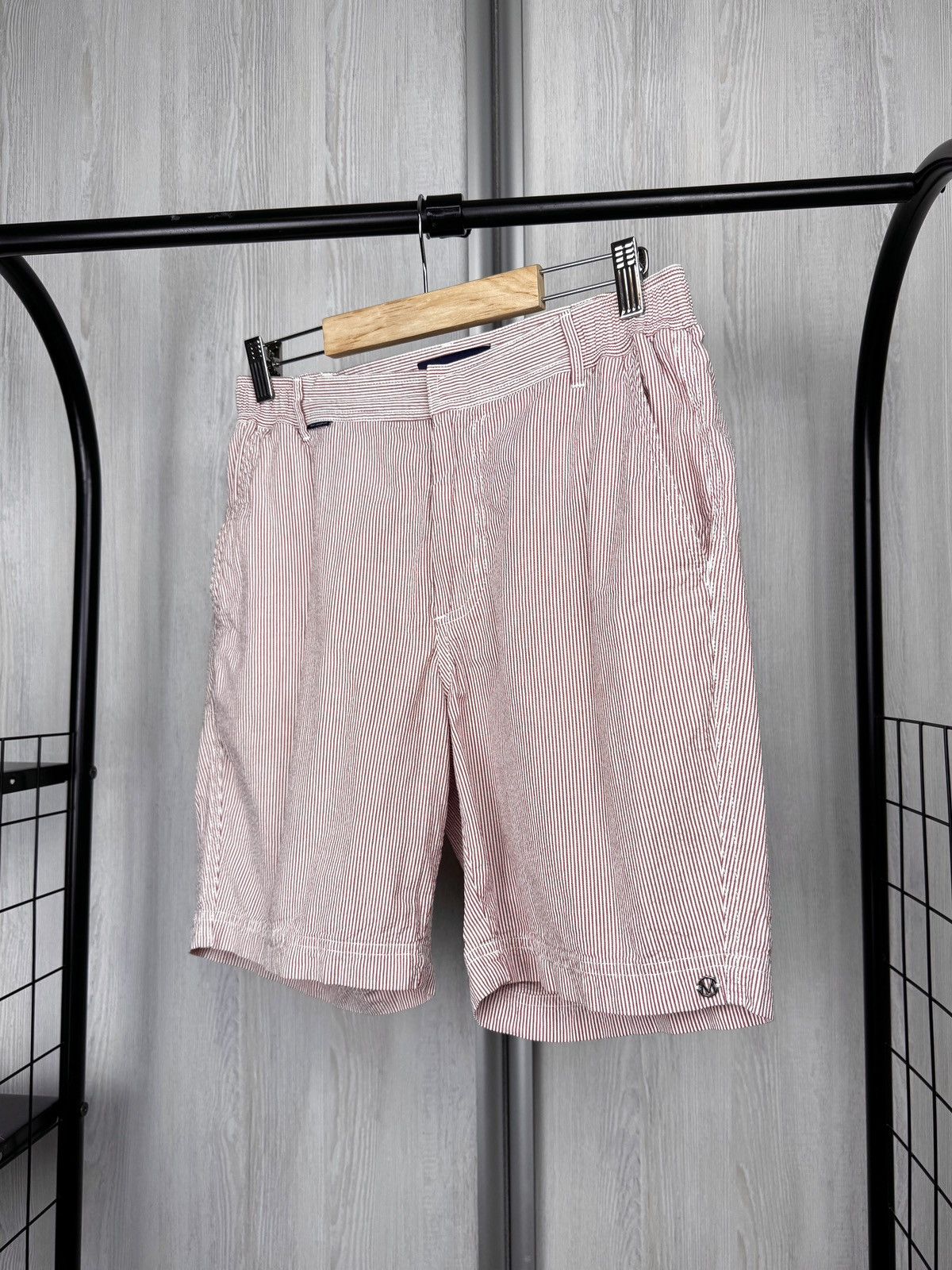 Other Mr. Marvis red striped The Decks cotton shorts size M Size US 32 / EU 48 - 6 Thumbnail